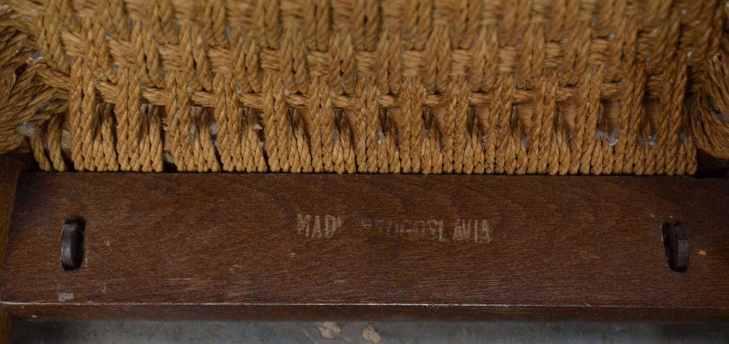 Vintage Mid Century Hans J Wegner Style Stool