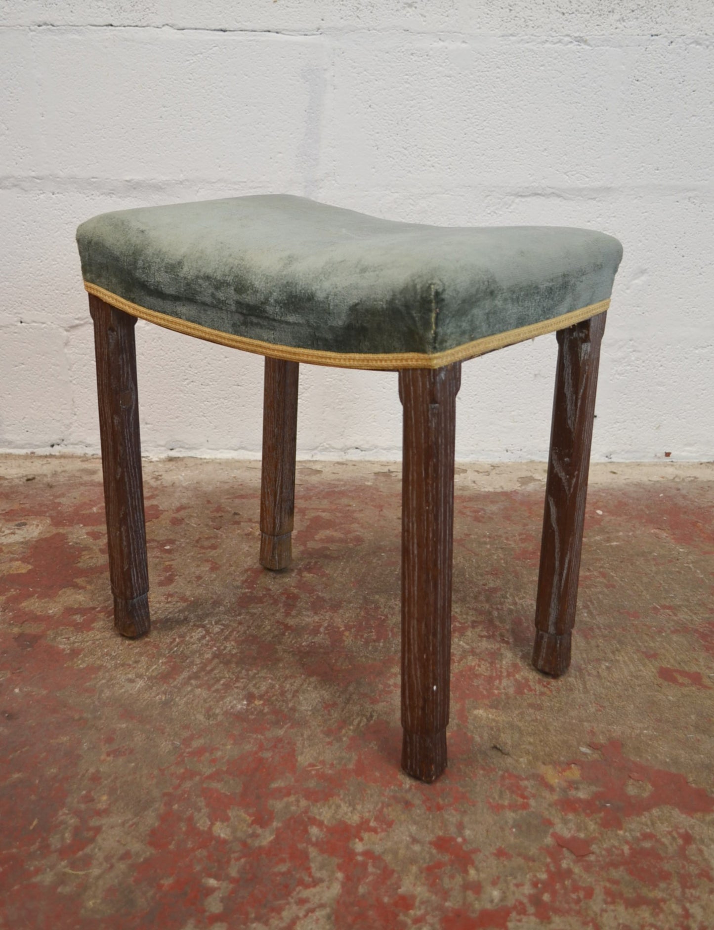 A King George VI Coronation Stool - Westminster Abbey
