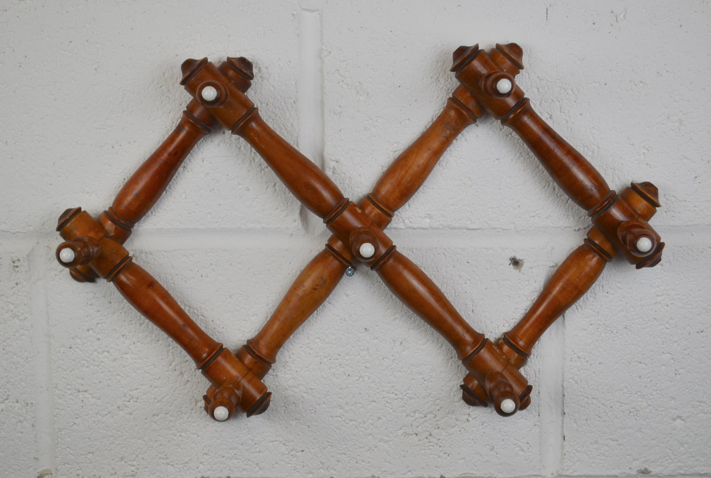 Faux Bamboo Coat Rack