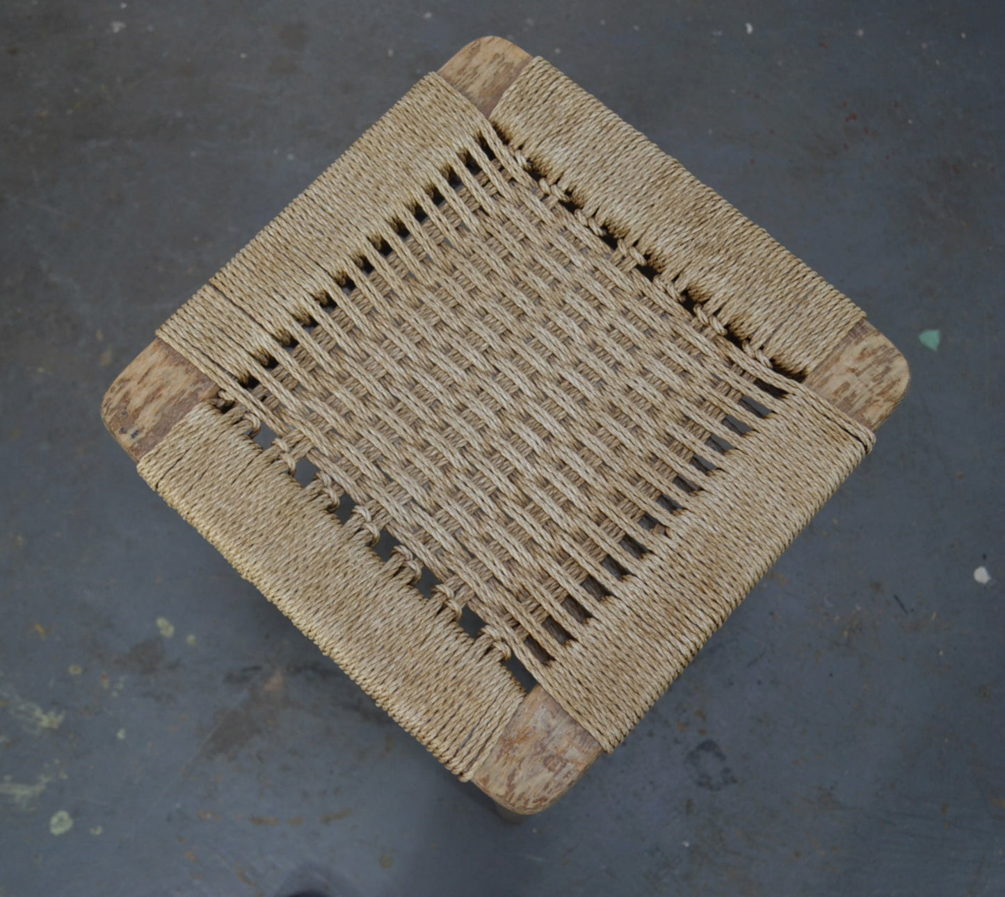 Vintage Mid Century Hans J Wegner Style Stool