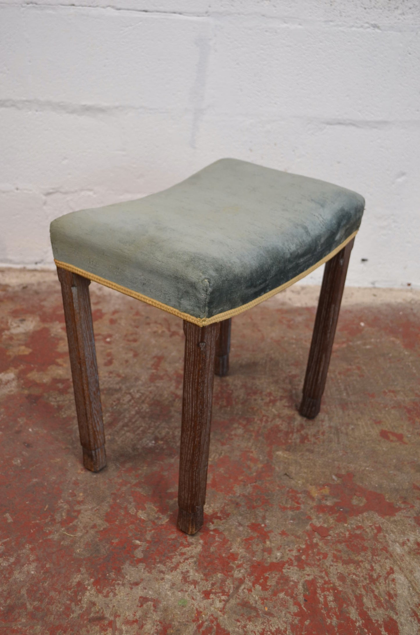 A King George VI Coronation Stool - Westminster Abbey