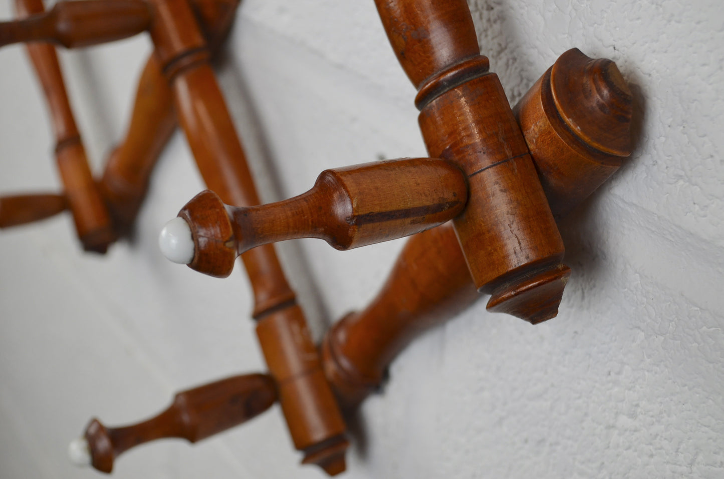 Faux Bamboo Coat Rack