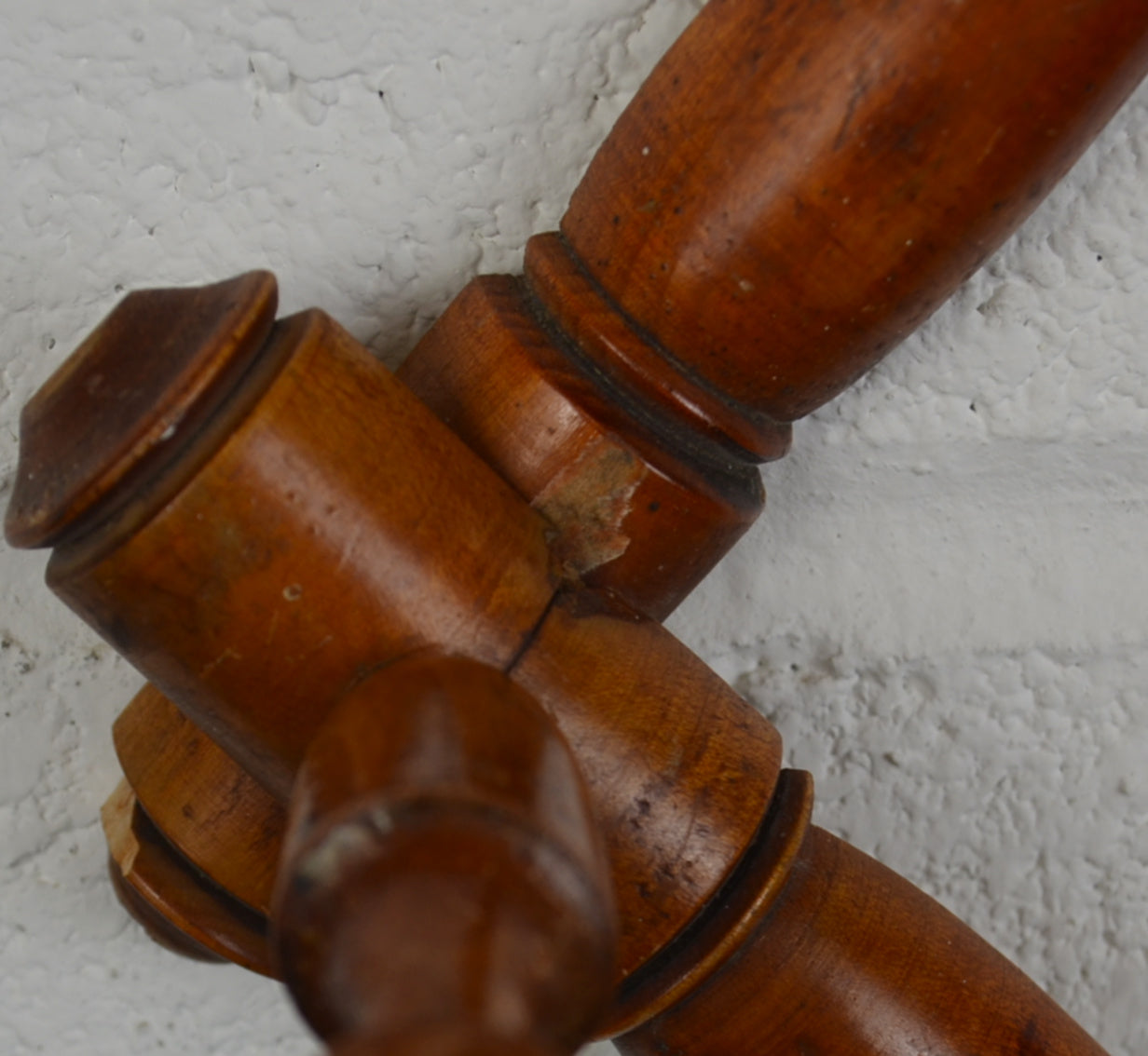 Faux Bamboo Coat Rack