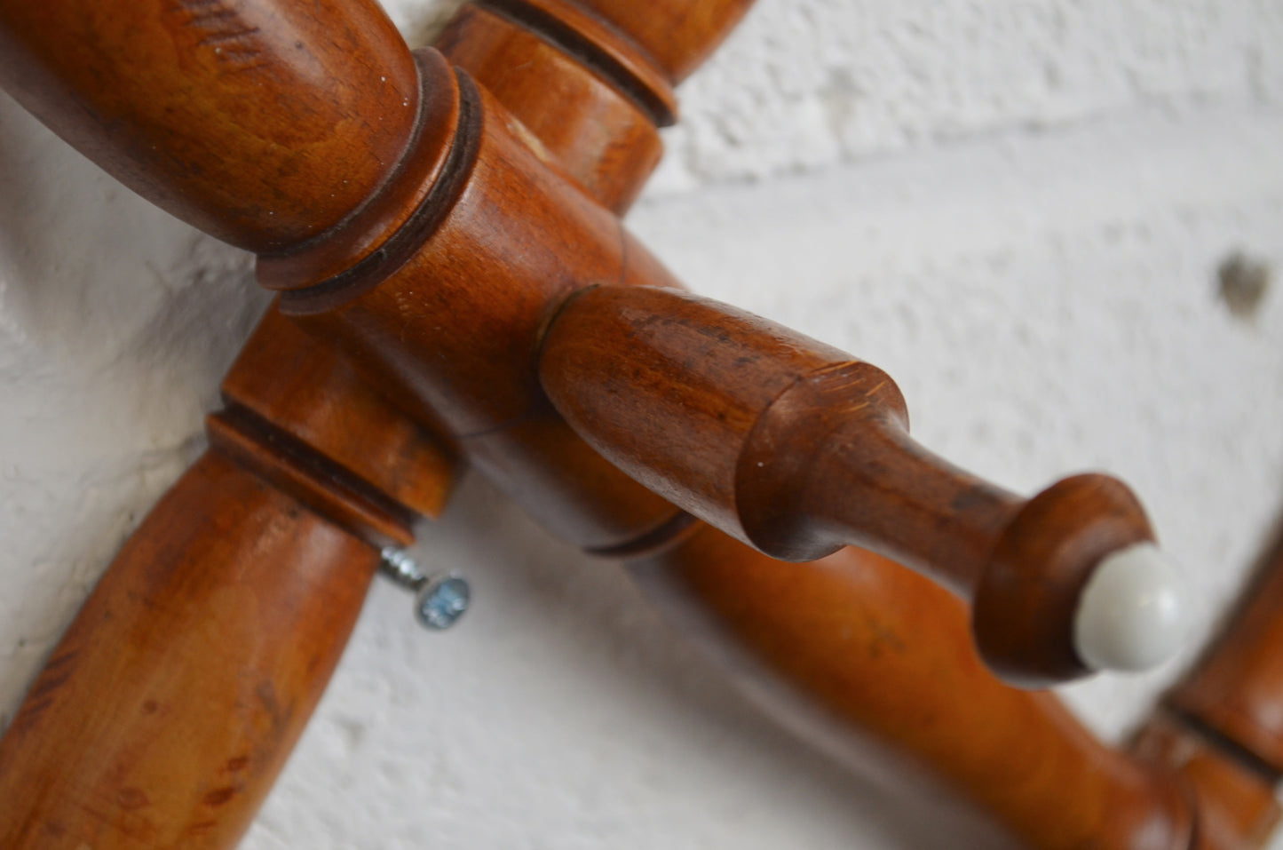 Faux Bamboo Coat Rack