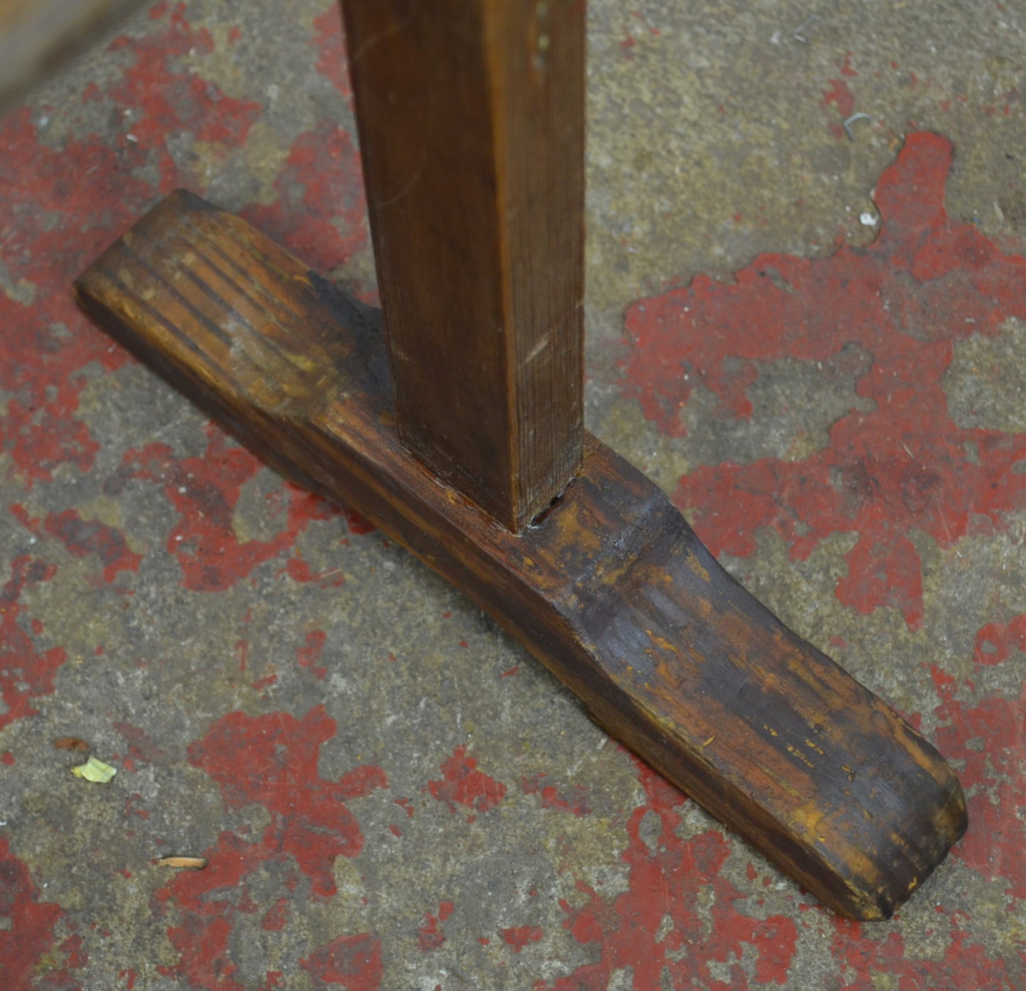 Antique Pine Towel / Clothes Stand Rail