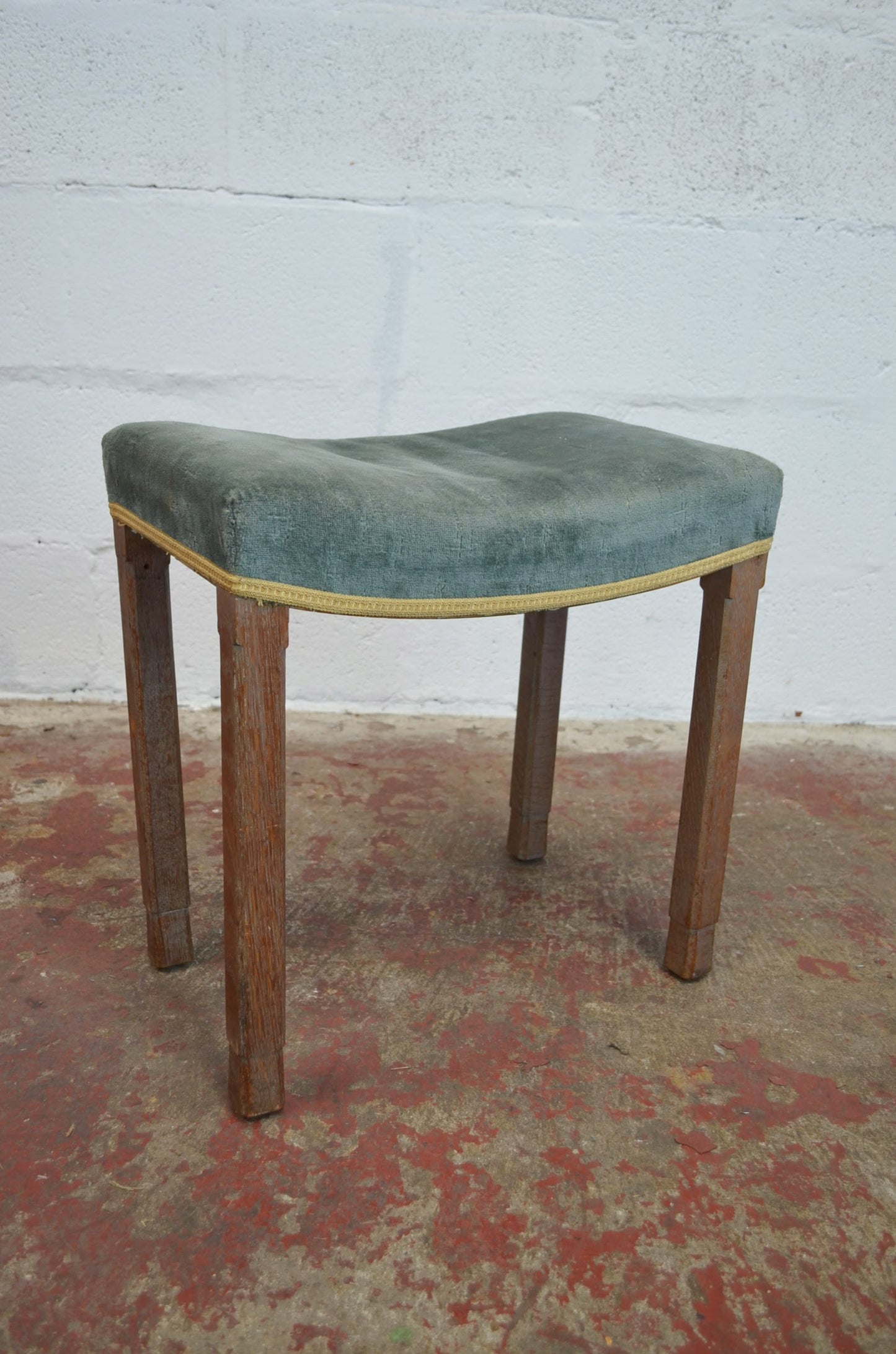 A King George VI Coronation Stool - Westminster Abbey