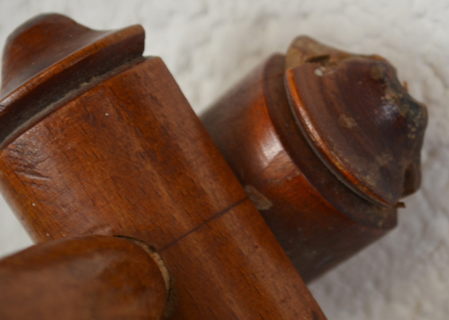 Faux Bamboo Coat Rack