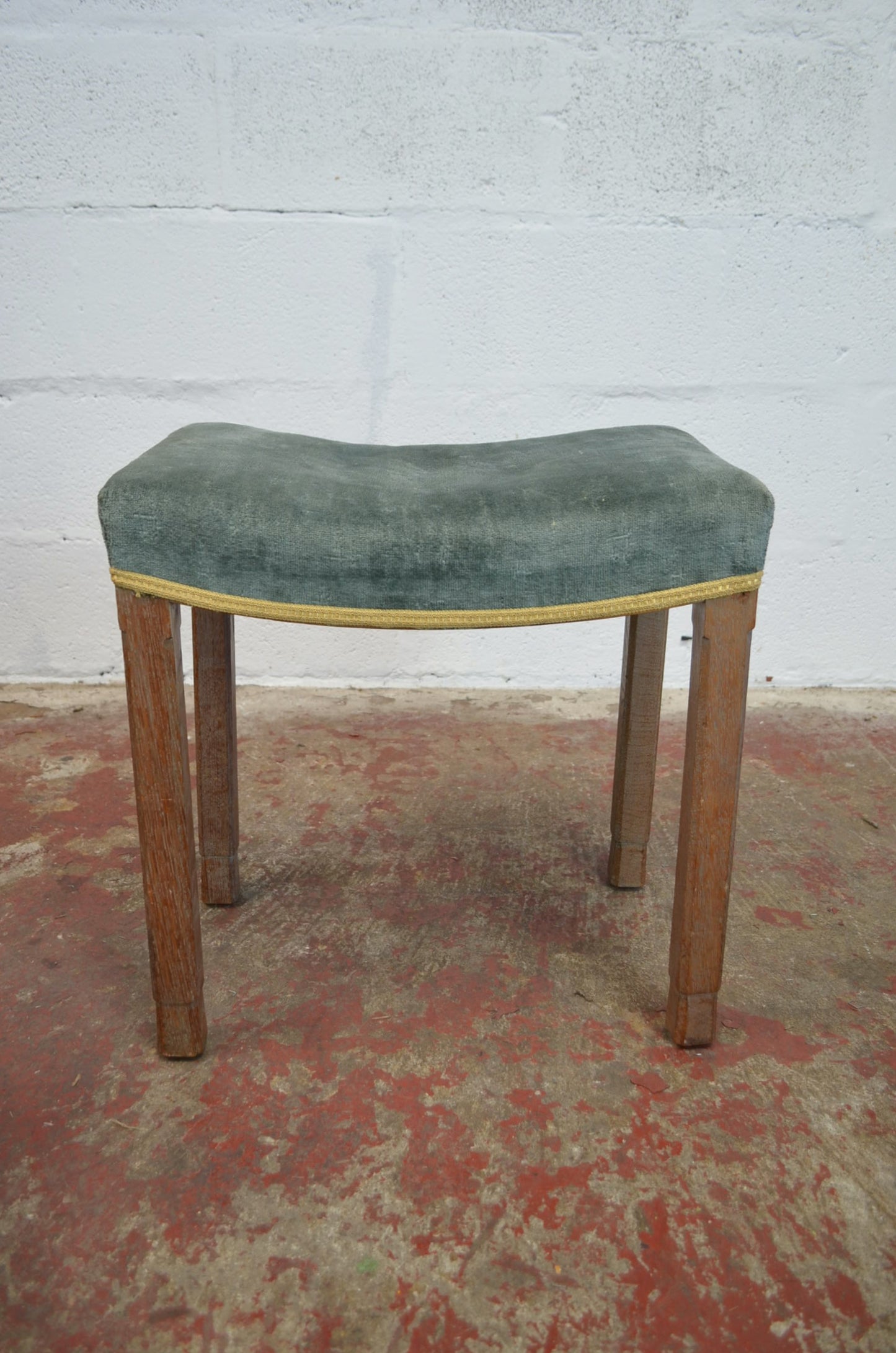A King George VI Coronation Stool - Westminster Abbey