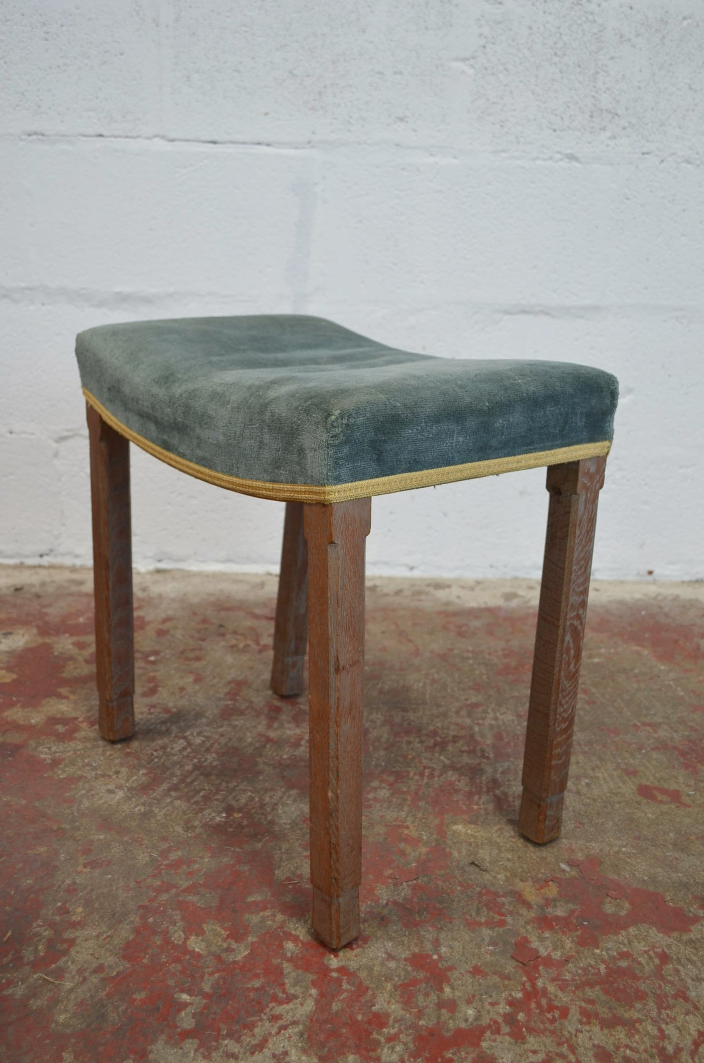 A King George VI Coronation Stool - Westminster Abbey