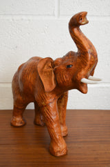 Vintage Leather Elephant (s)