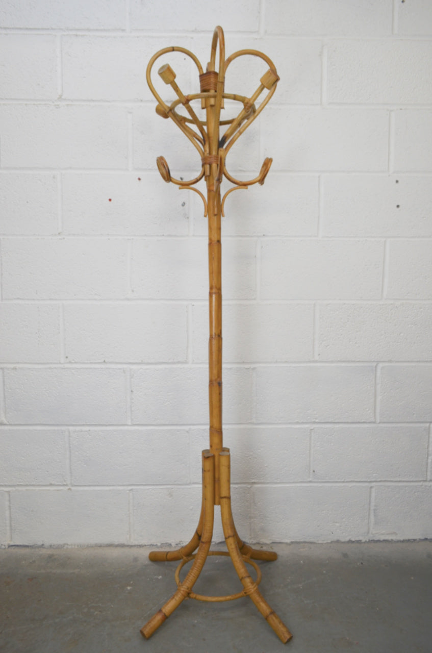 Vintage Bamboo Coat Stand