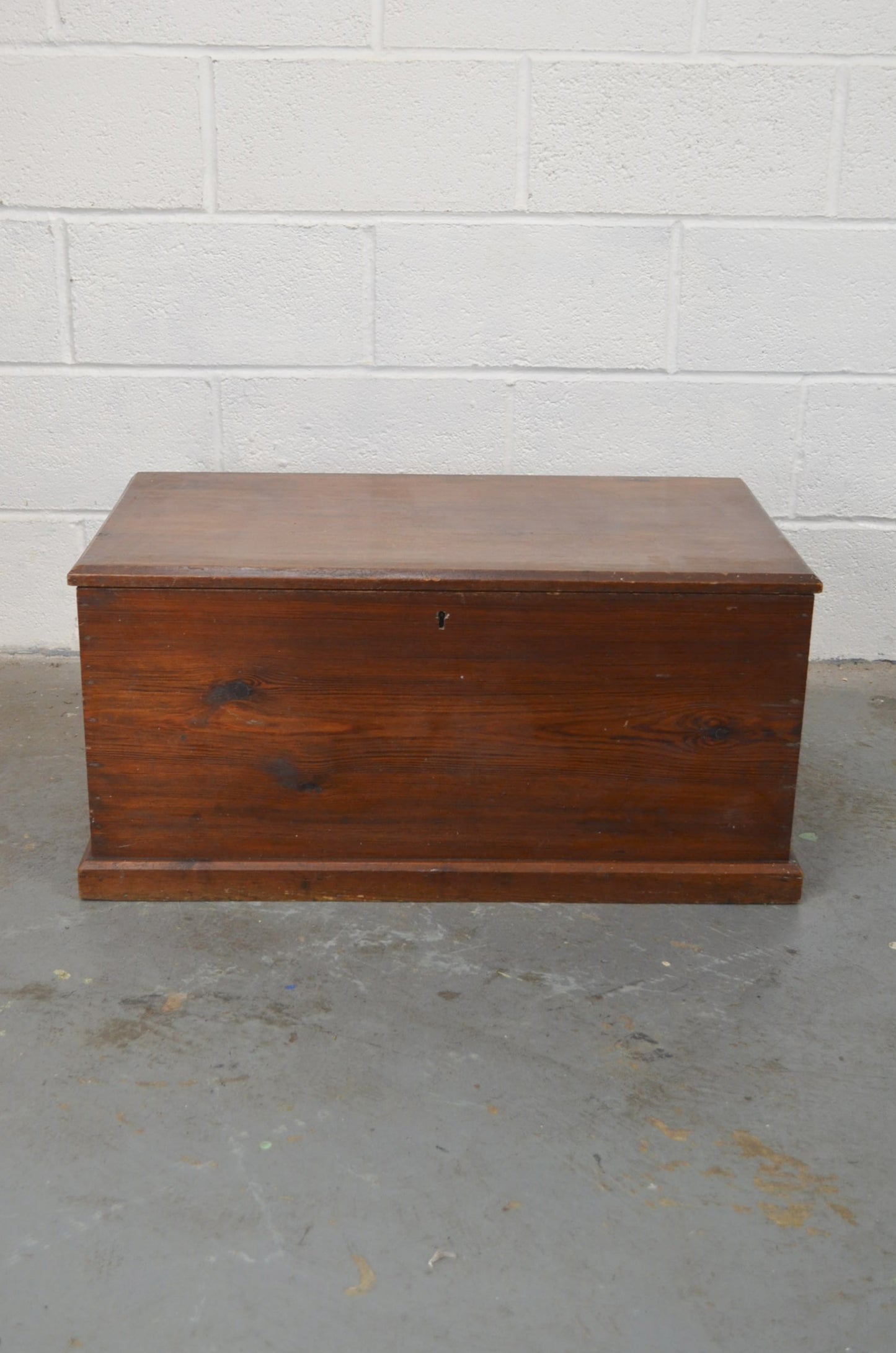 Vintage Pine Blanket Box