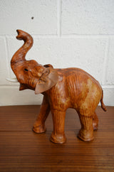 Vintage Leather Elephant (s)