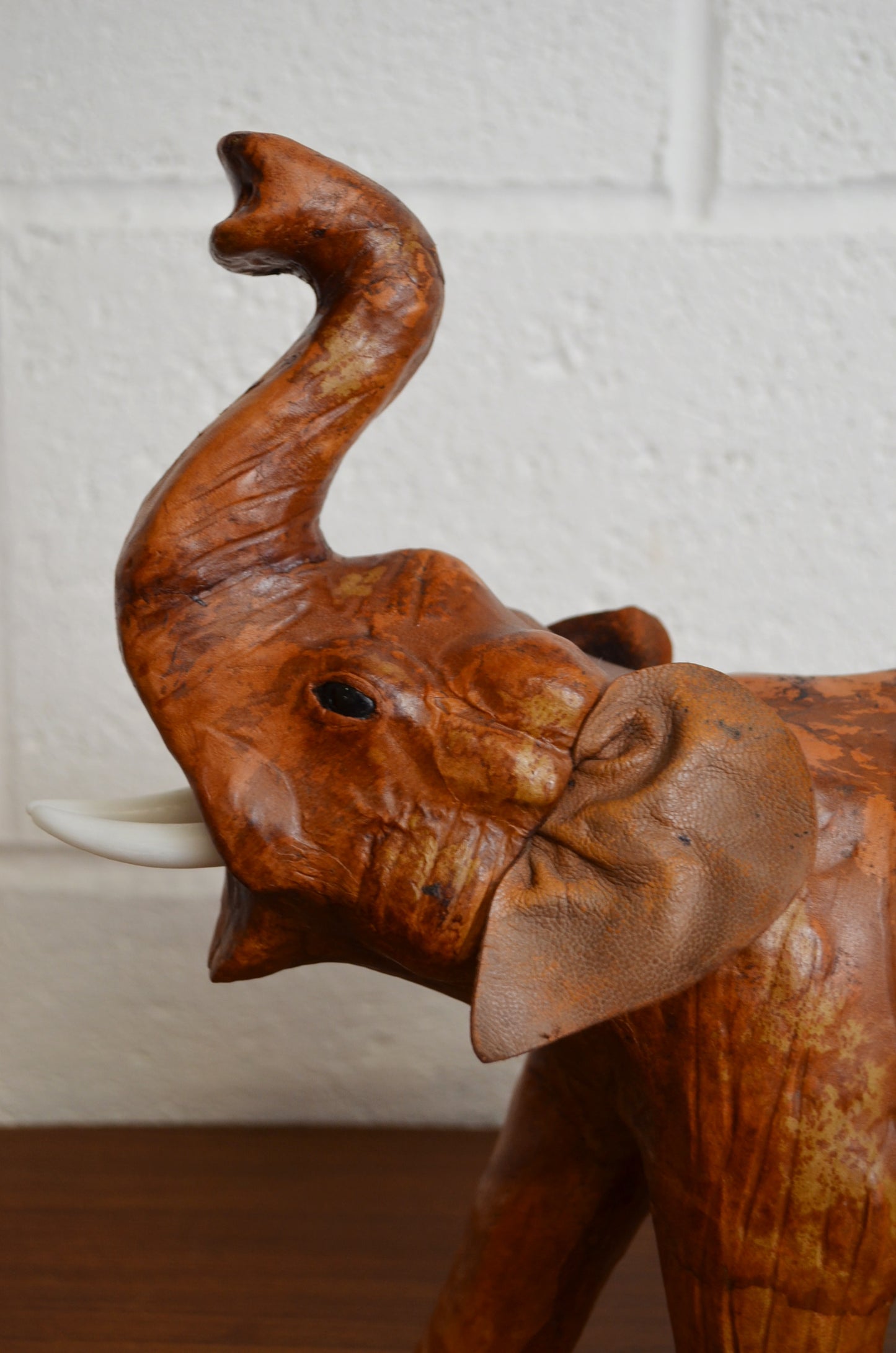 Vintage Leather Elephant (s)