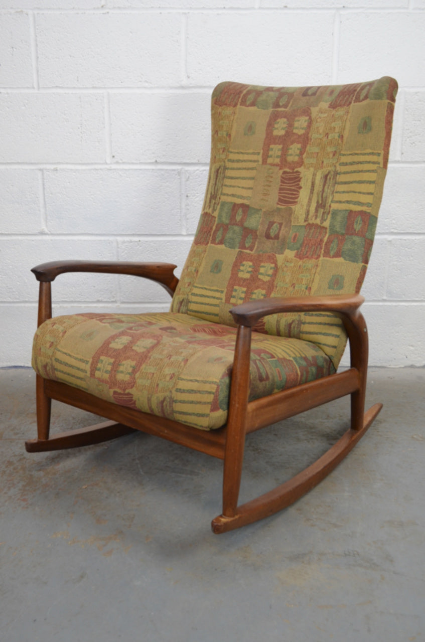 Mid Century Danish Rocking Chair