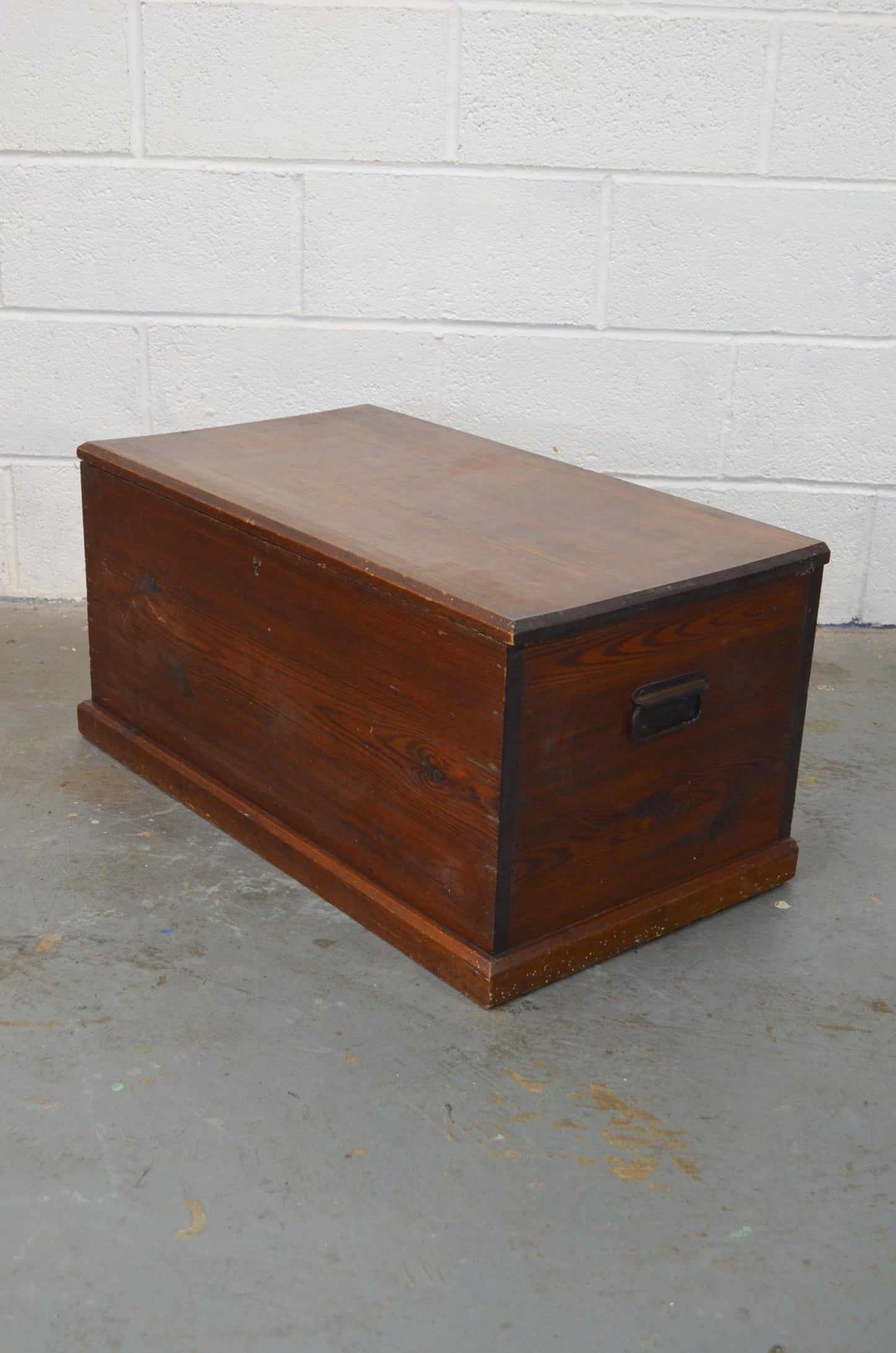 Vintage Pine Blanket Box