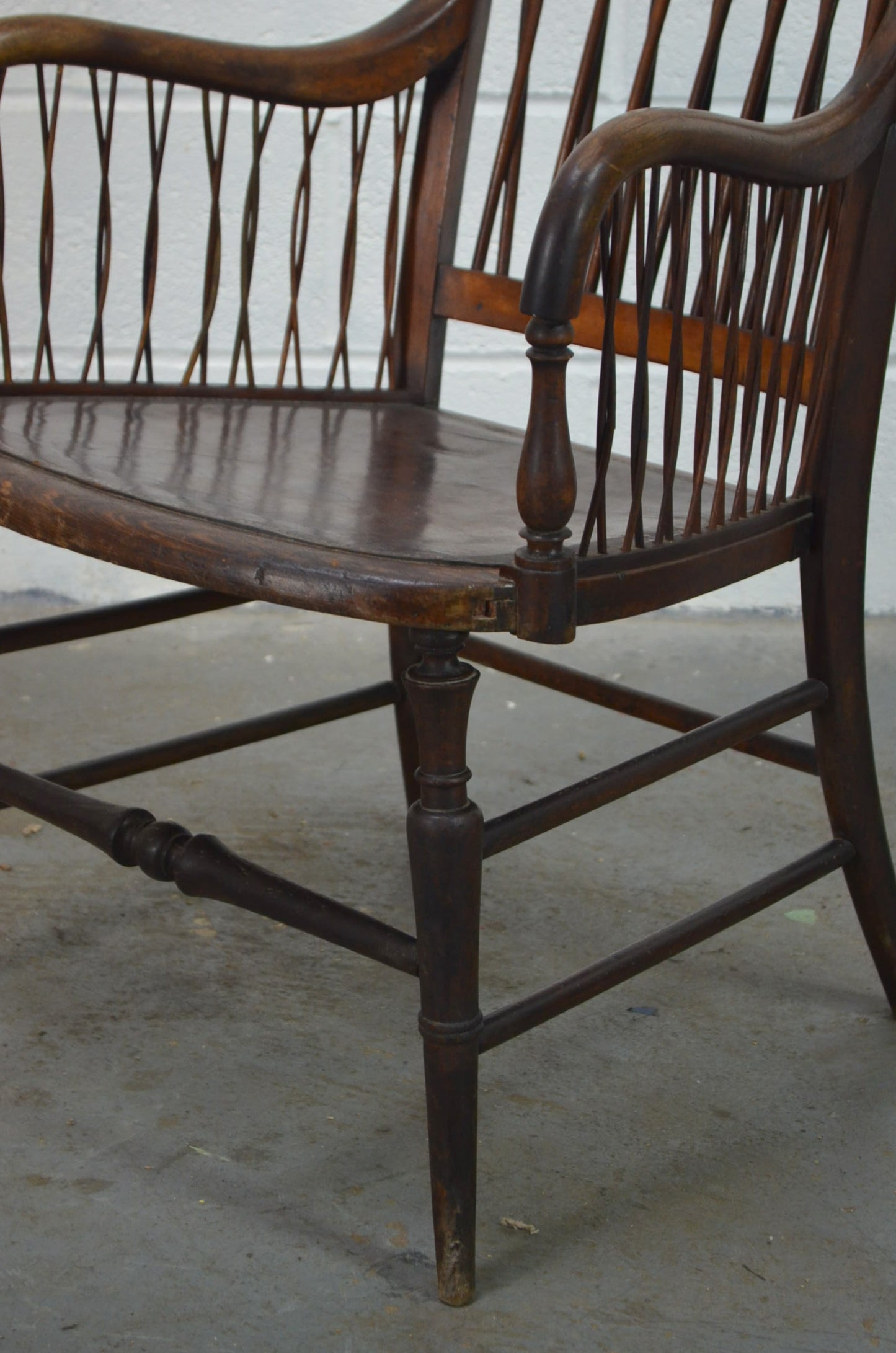 A Regency Stickback Open Armchair