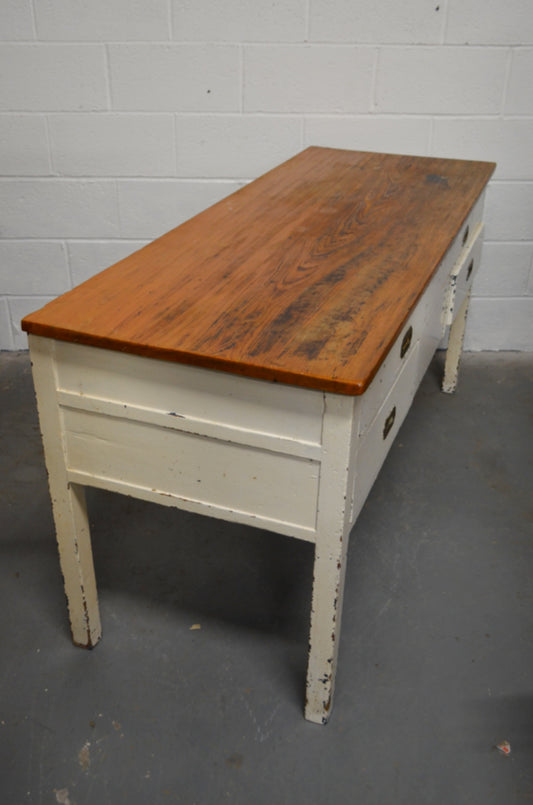 Antique Pine kitchen Table / Dresser Base