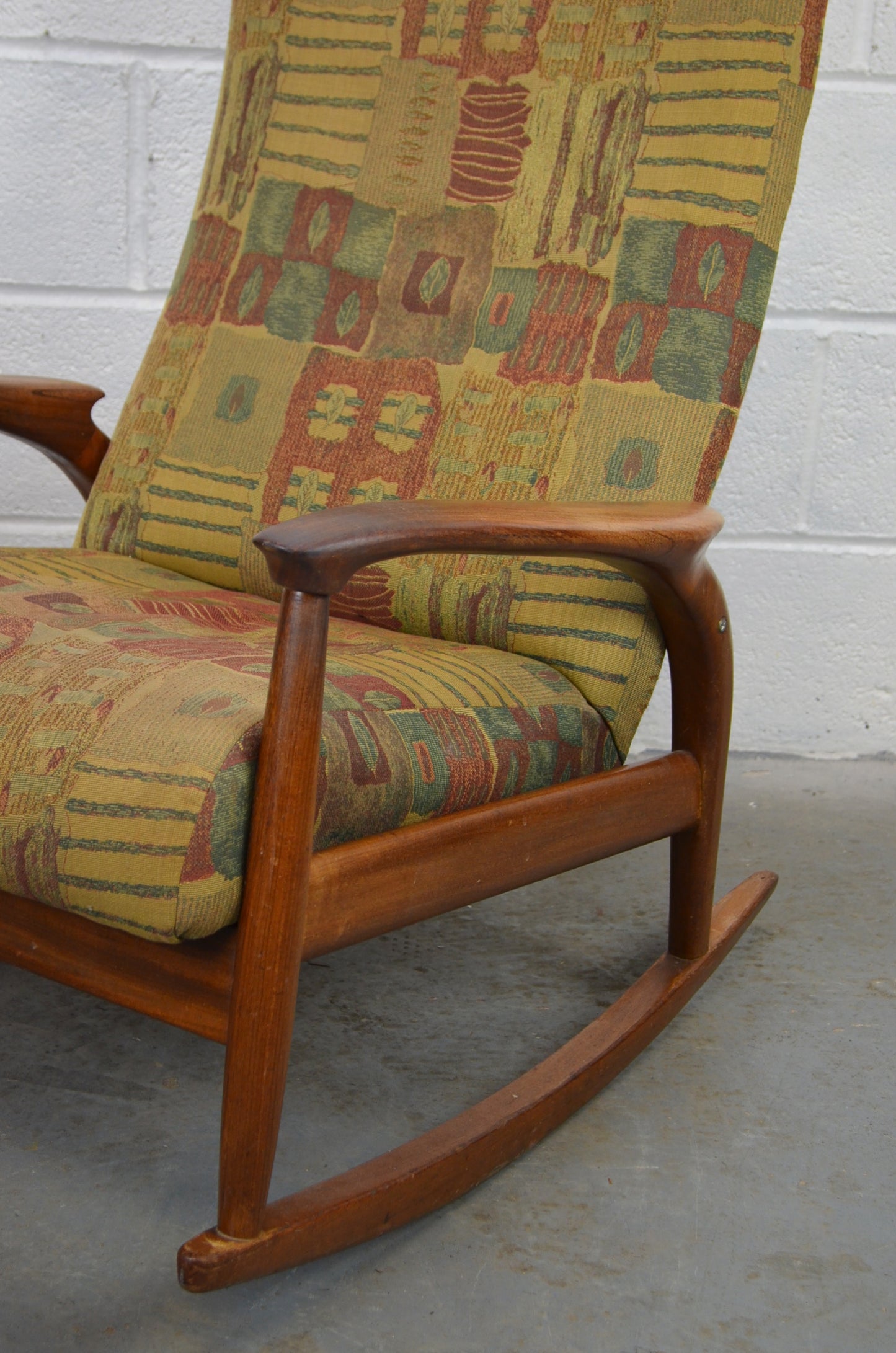 Mid Century Danish Rocking Chair