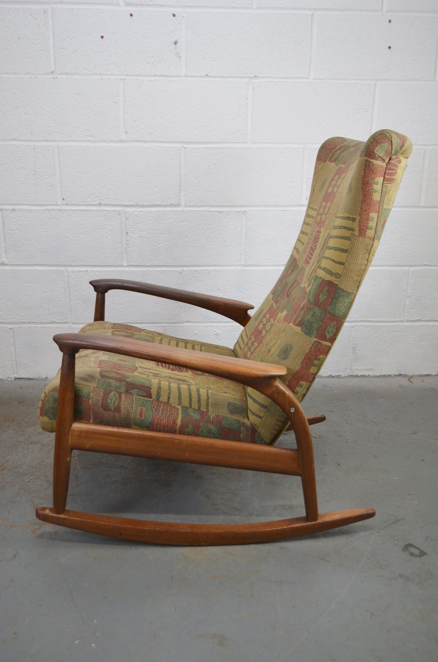 Mid Century Danish Rocking Chair