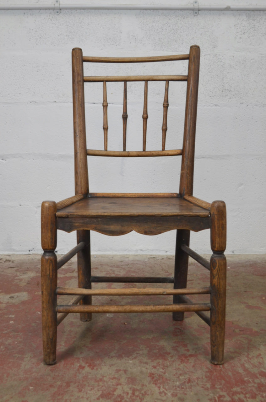 A 19th Century Ash & Elm 'Clissett' Style Chair