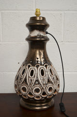 Pair Of Vintage Pottery Lamps