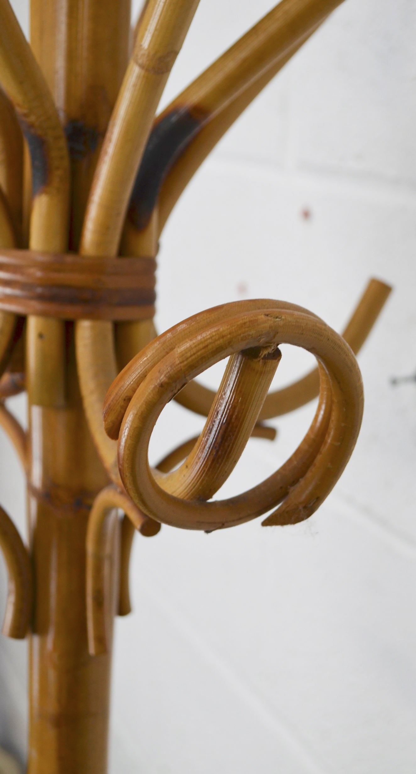 Vintage Bamboo Coat Stand