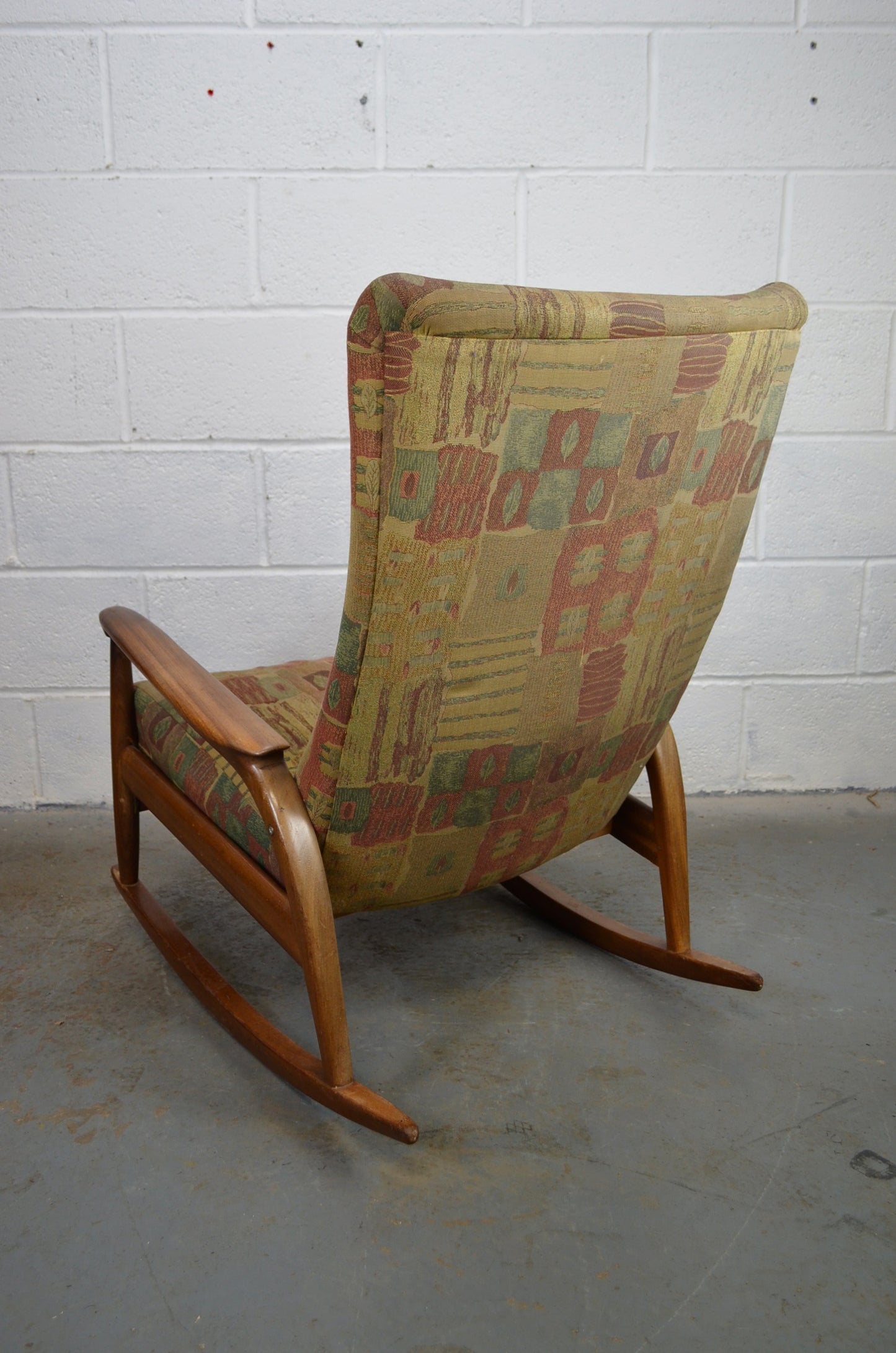 Mid Century Danish Rocking Chair