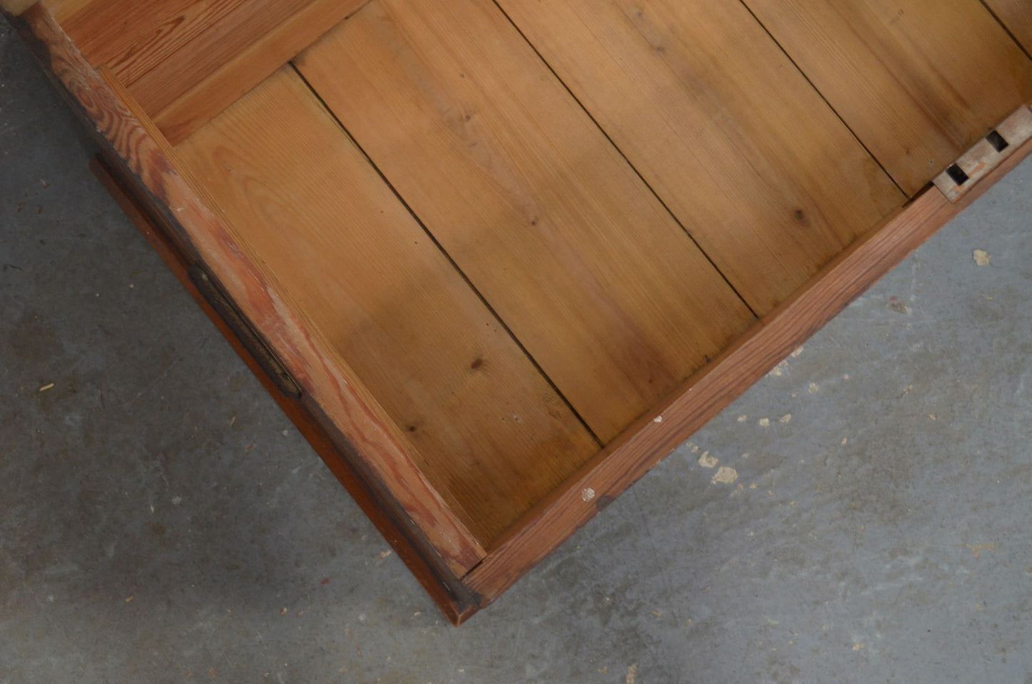 Vintage Pine Blanket Box