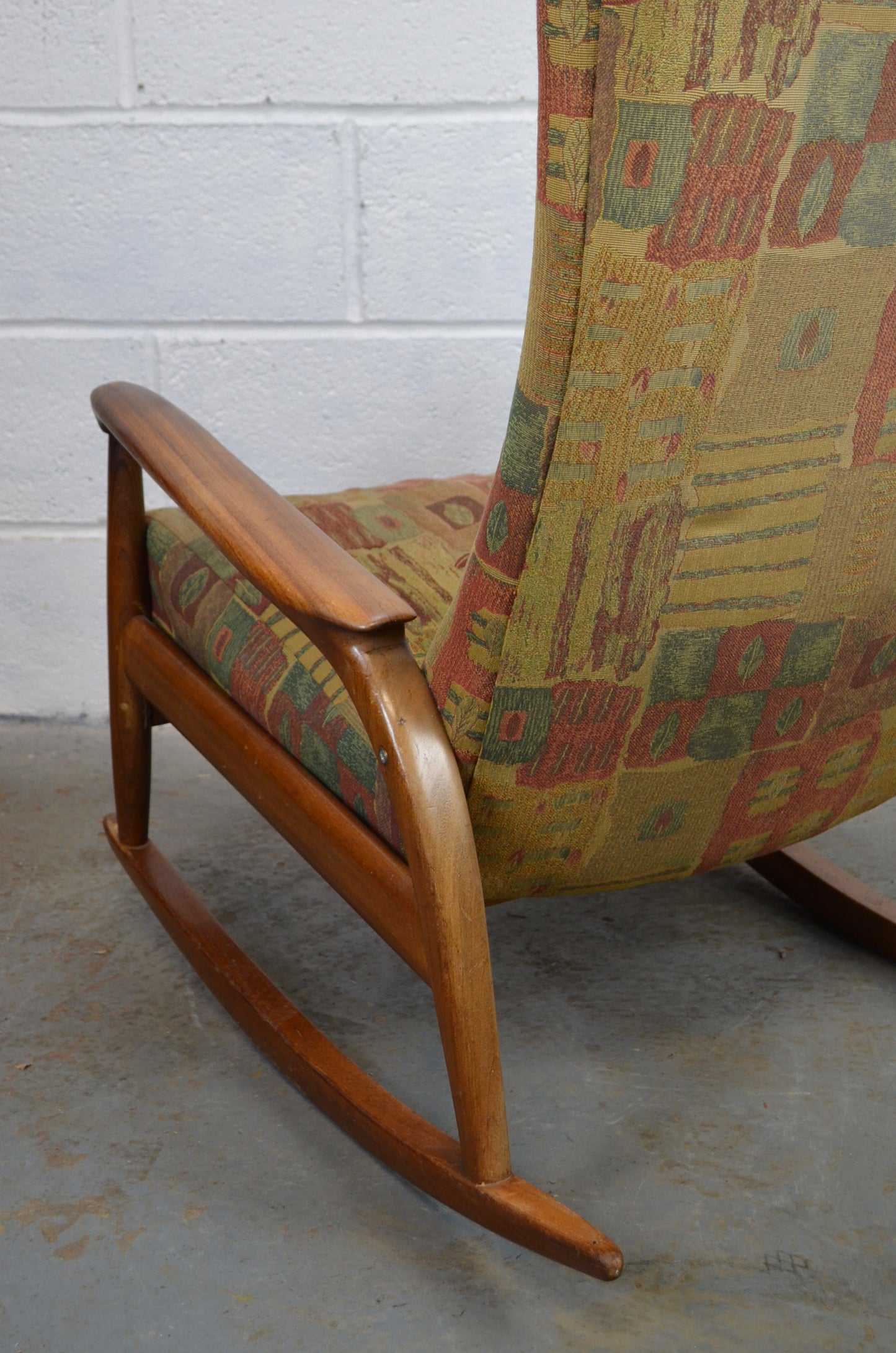 Mid Century Danish Rocking Chair