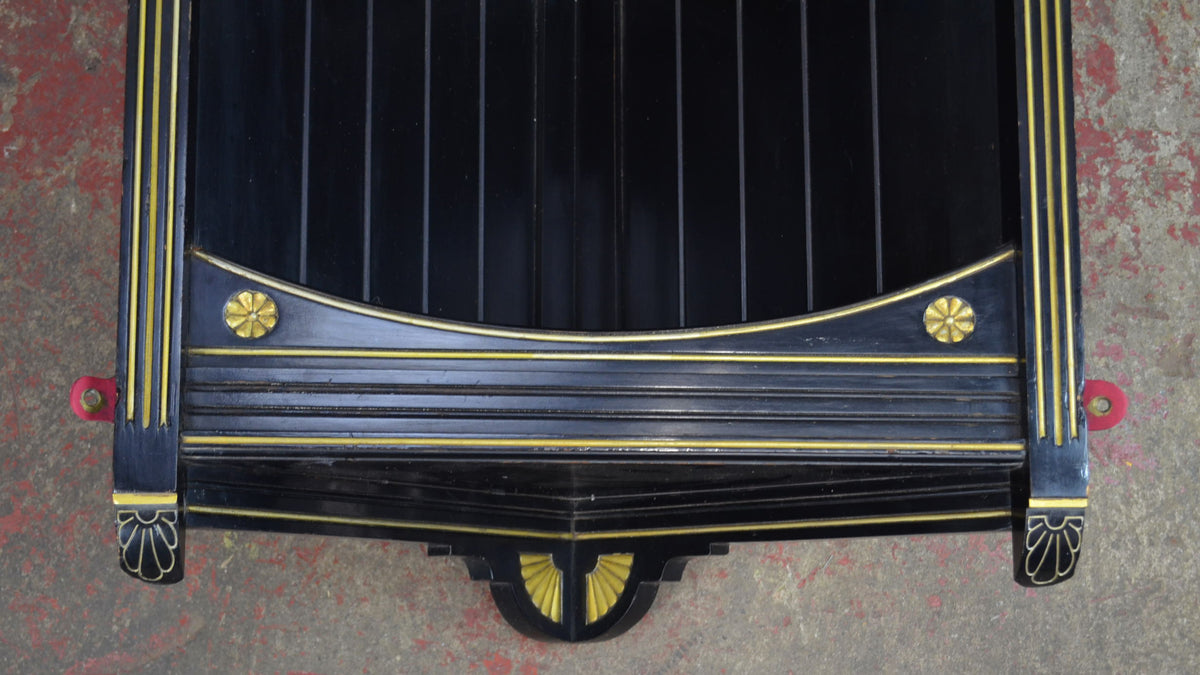 Victorian Aesthetic Movement Ebonised Corner Cabinet