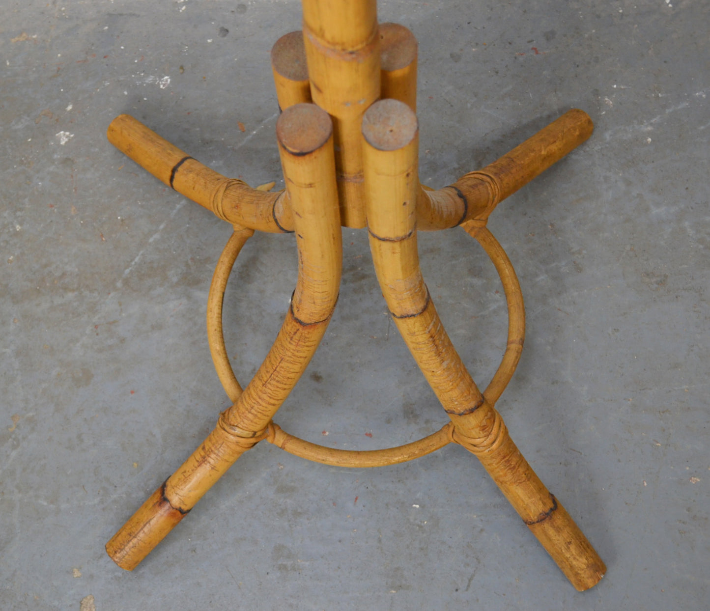 Vintage Bamboo Coat Stand