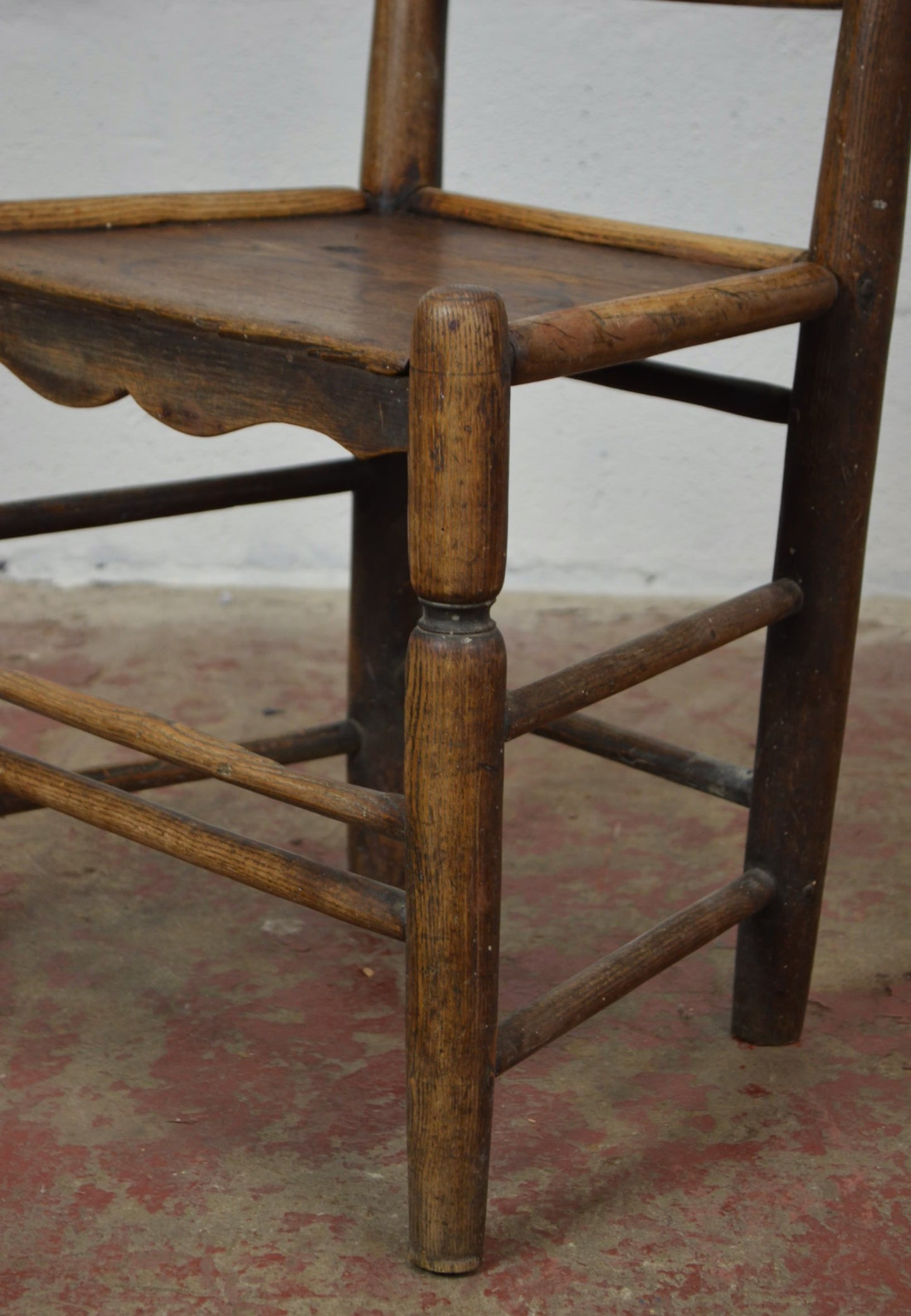A 19th Century Ash & Elm 'Clissett' Style Chair