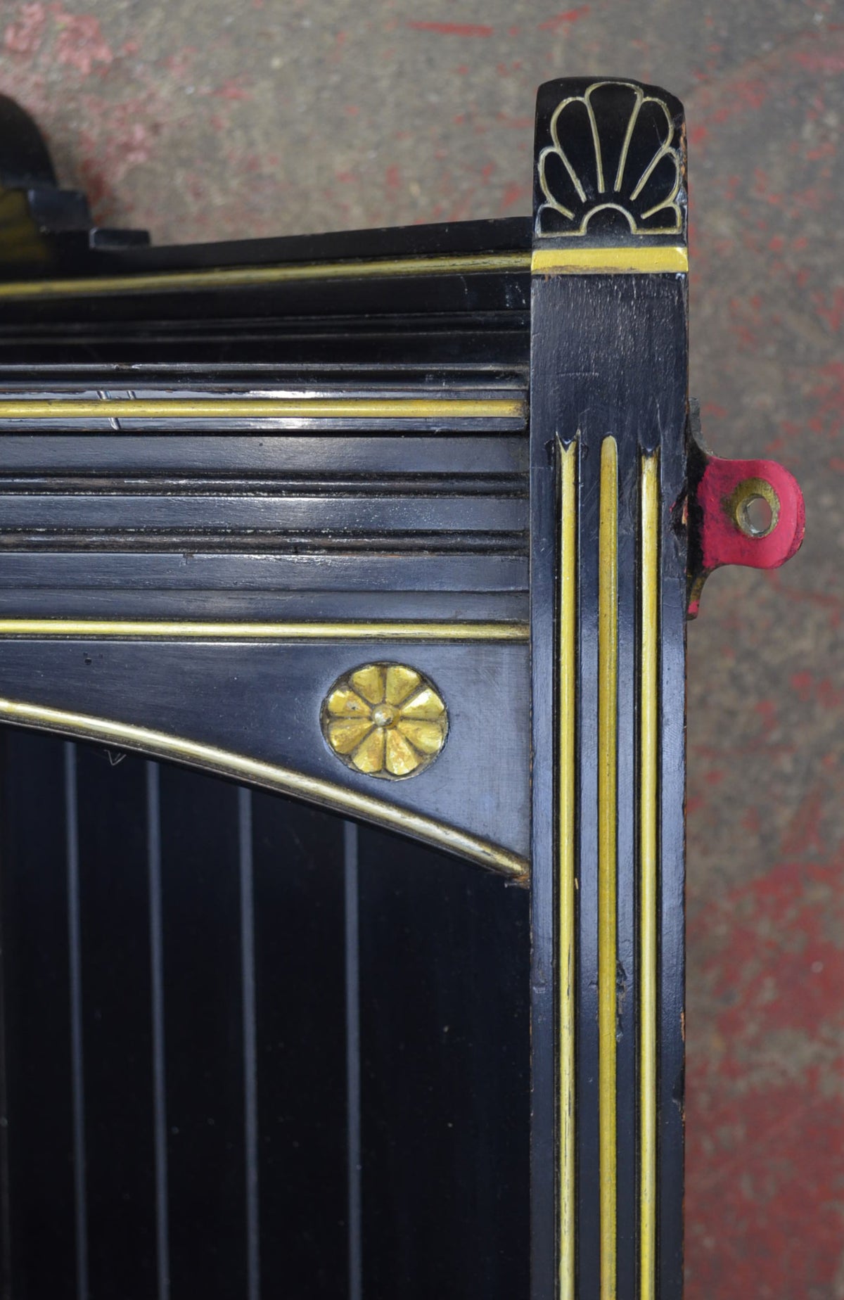 Victorian Aesthetic Movement Ebonised Corner Cabinet