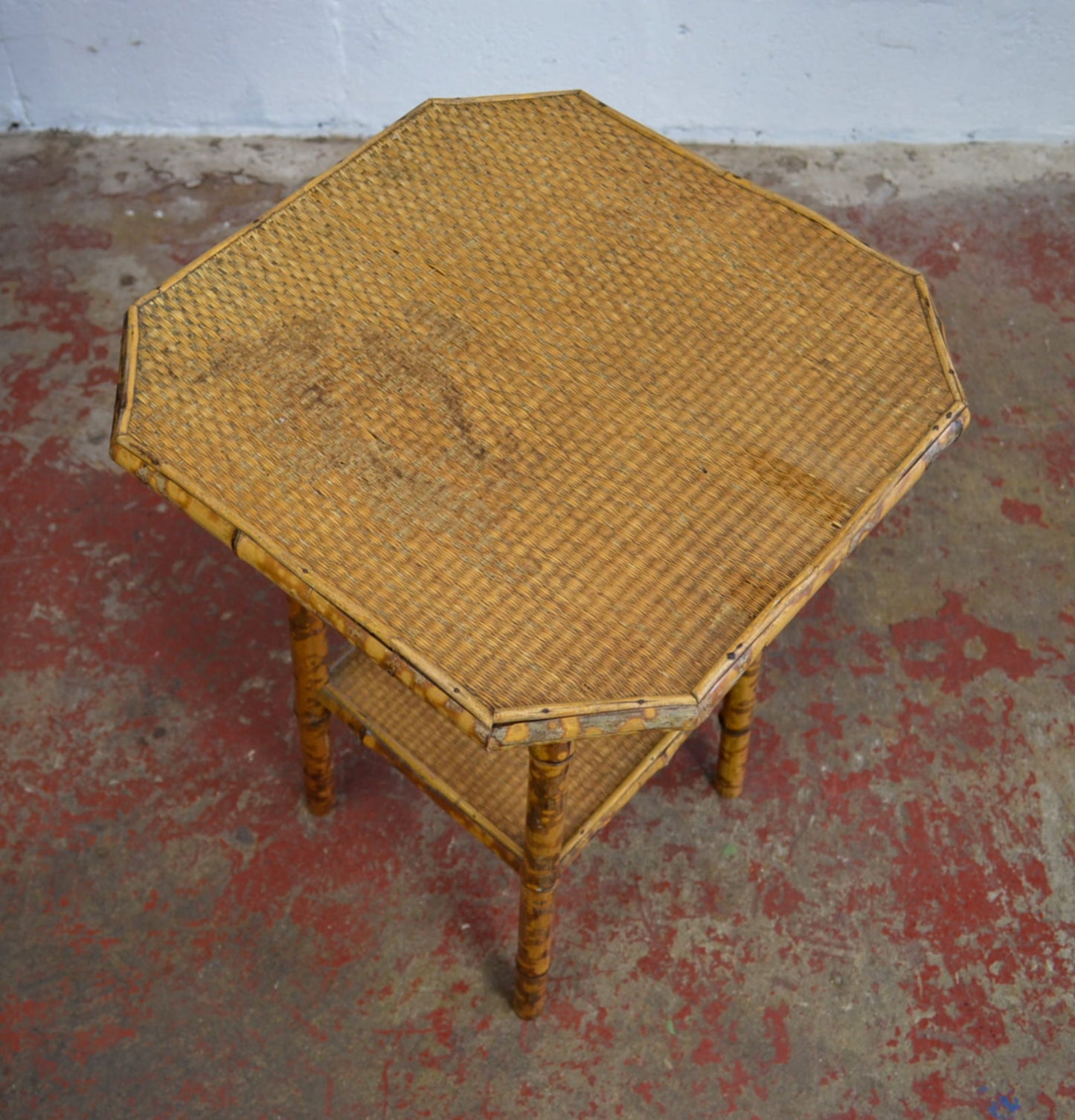 Antique Aesthetic Movement Bamboo Side Table