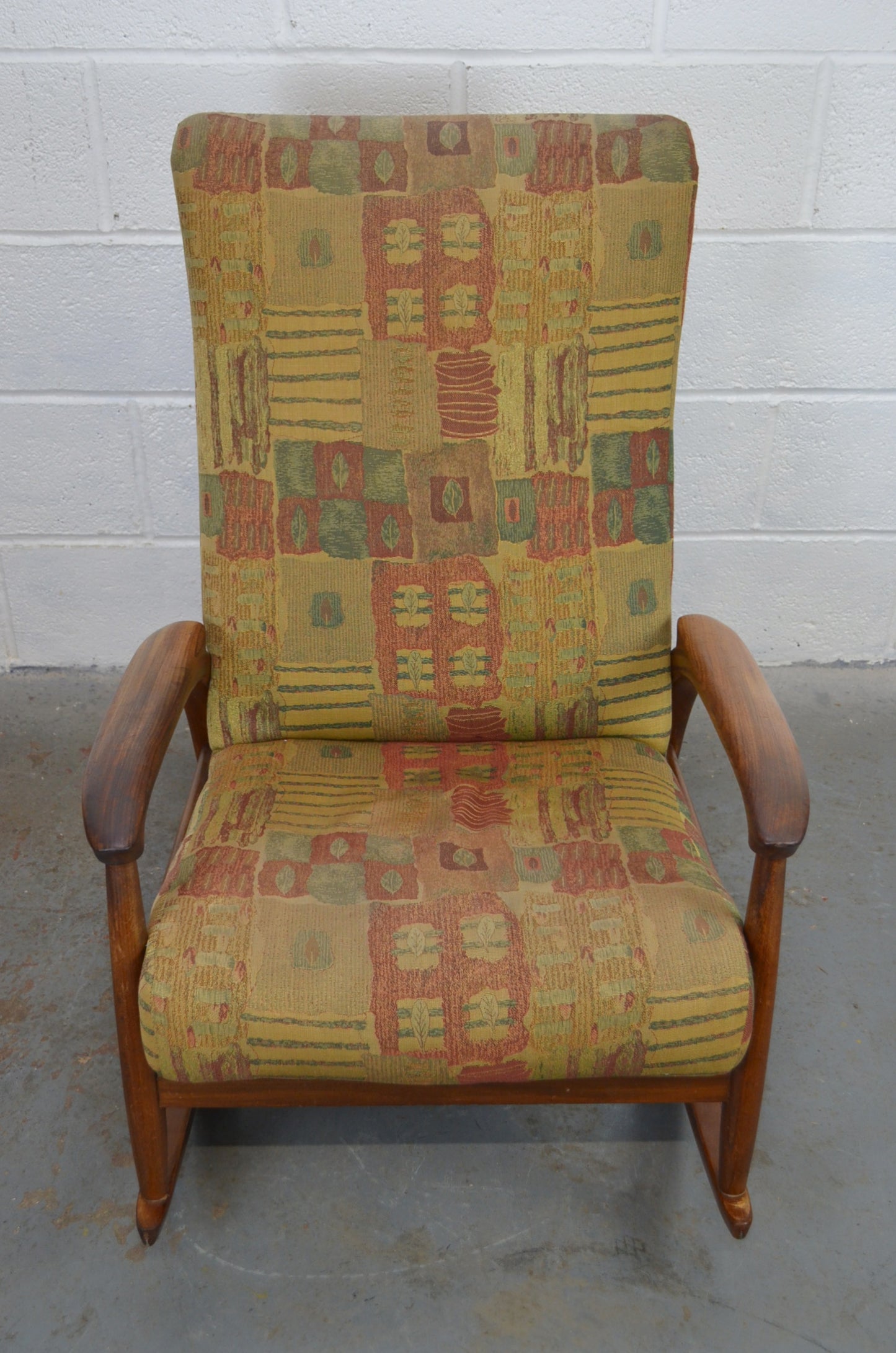 Mid Century Danish Rocking Chair