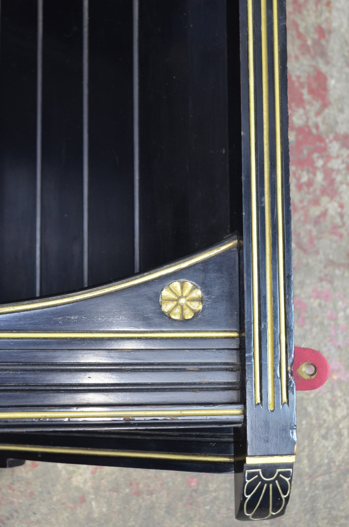 Victorian Aesthetic Movement Ebonised Corner Cabinet