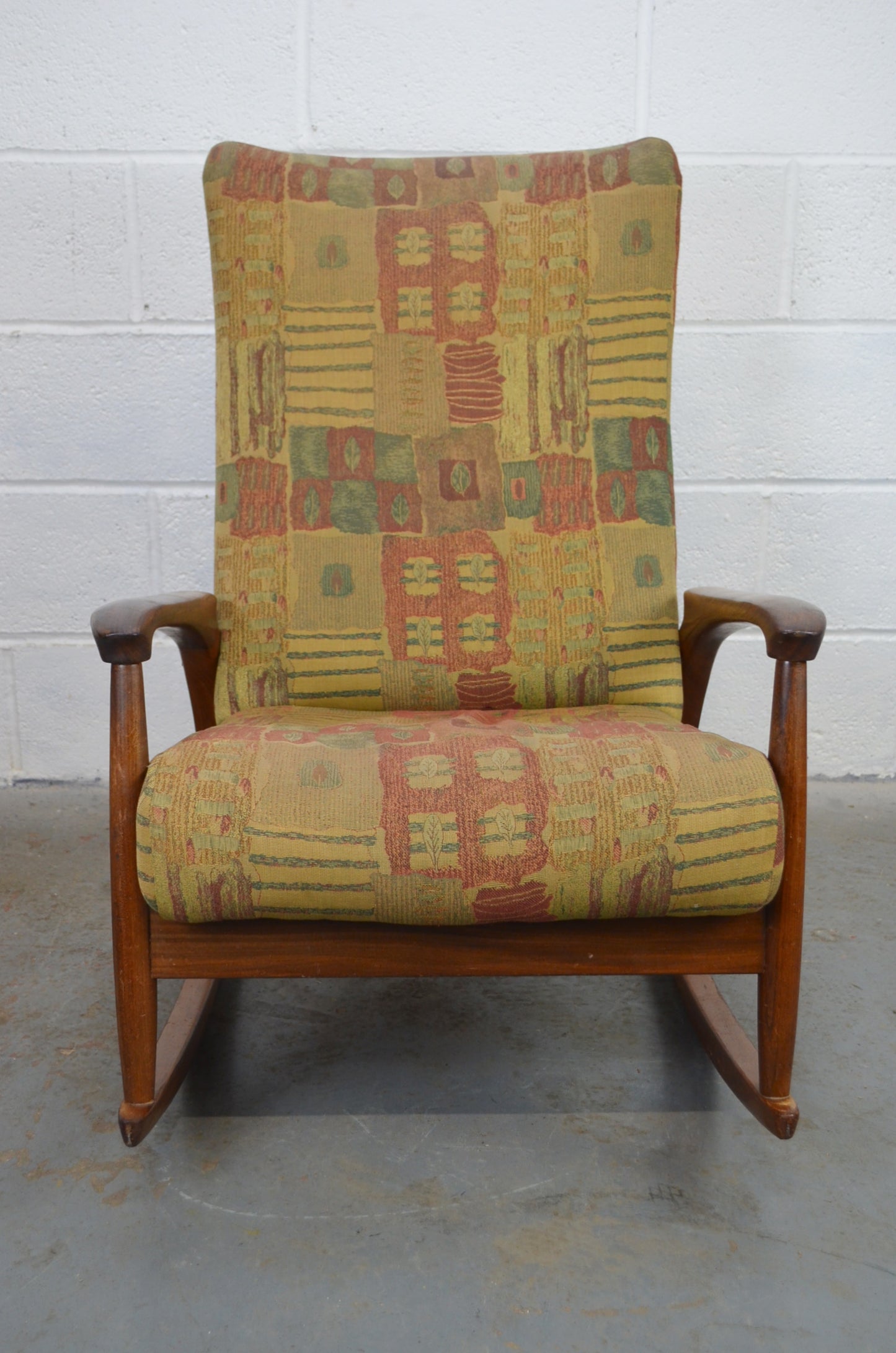 Mid Century Danish Rocking Chair