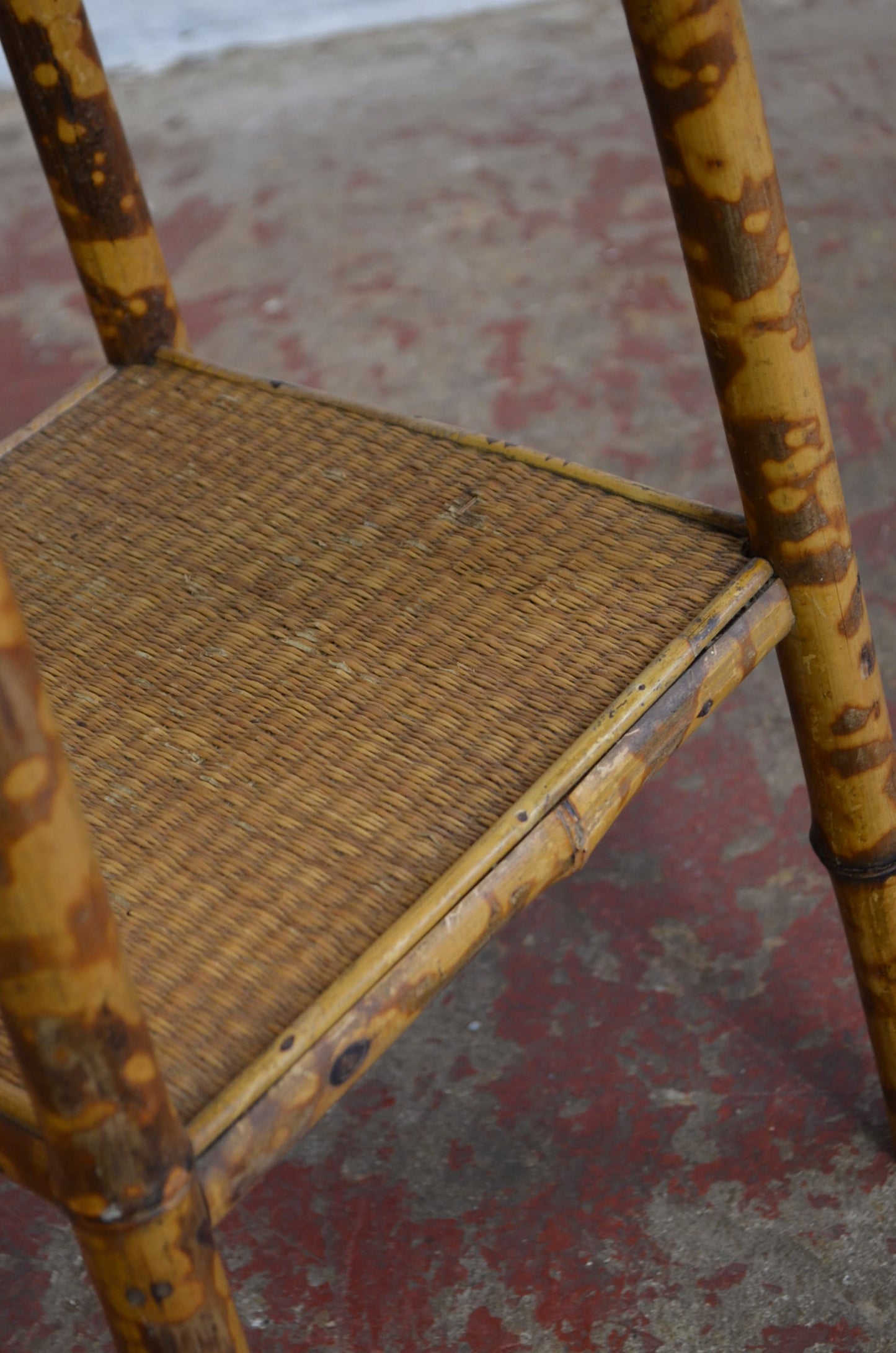 Antique Aesthetic Movement Bamboo Side Table