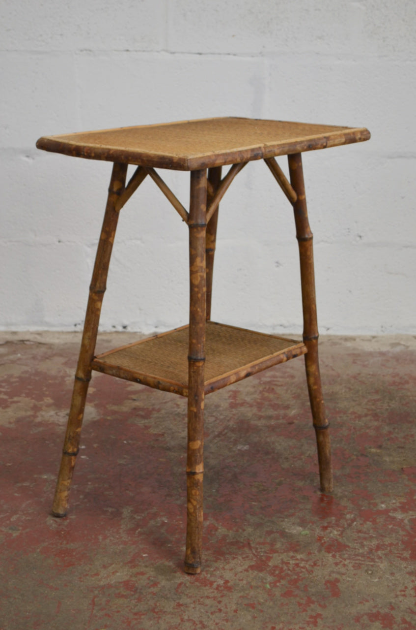 Antique Aesthetic Movement Bamboo Side Table