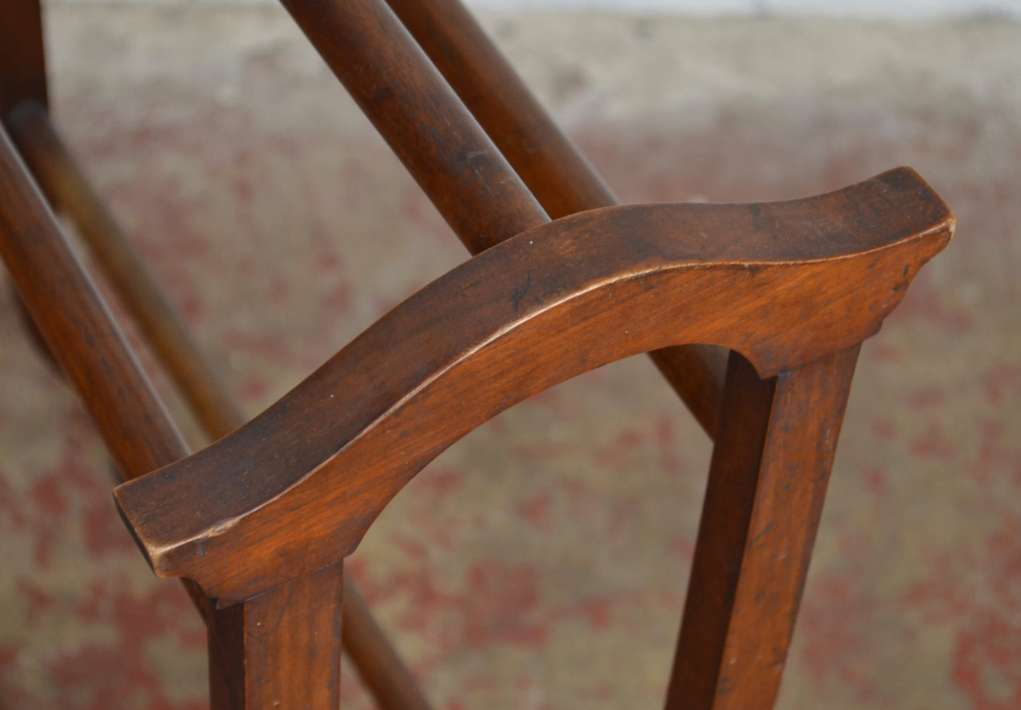 Antique Mahogany Towel Rail / Clothes Horse