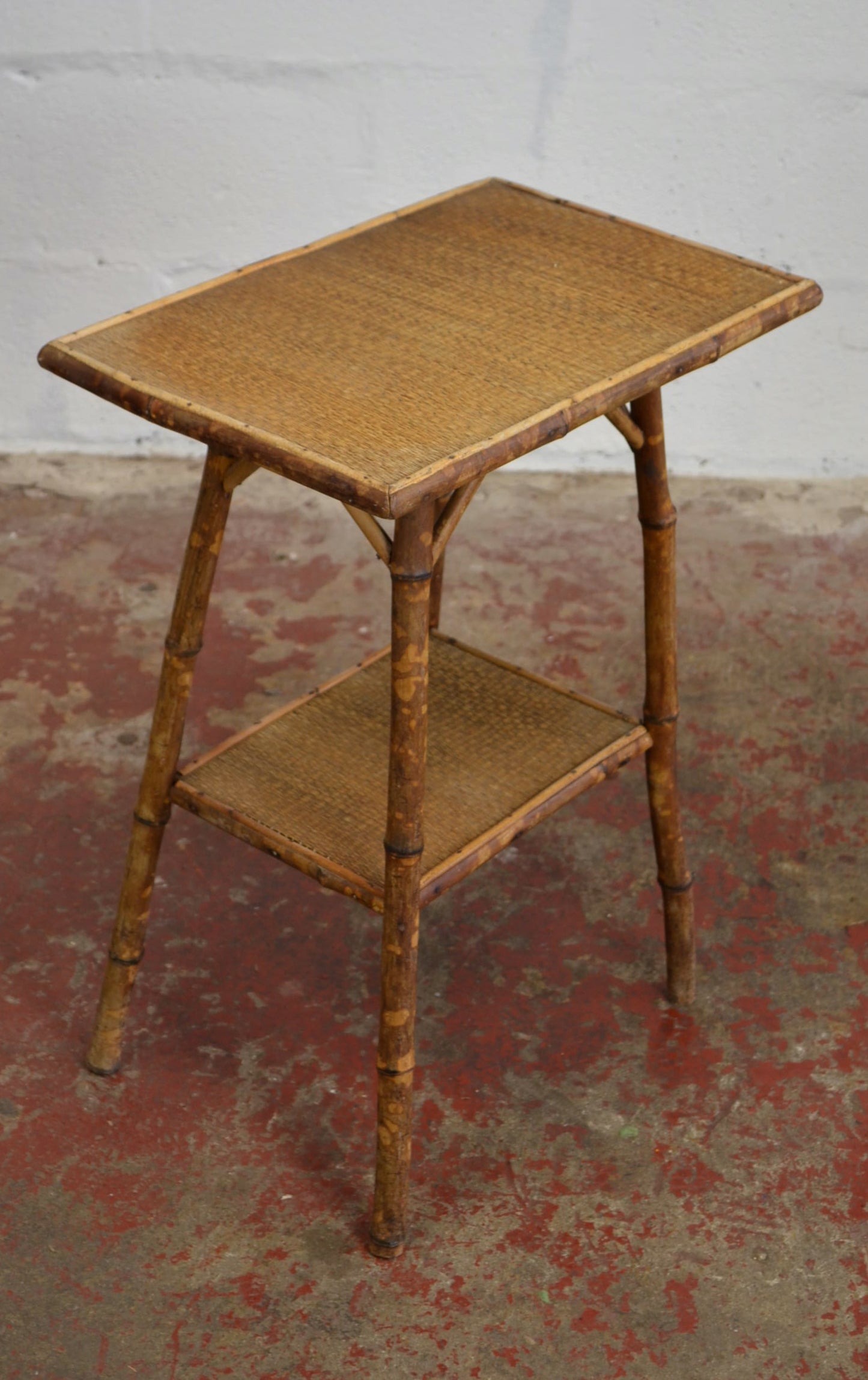 Antique Aesthetic Movement Bamboo Side Table