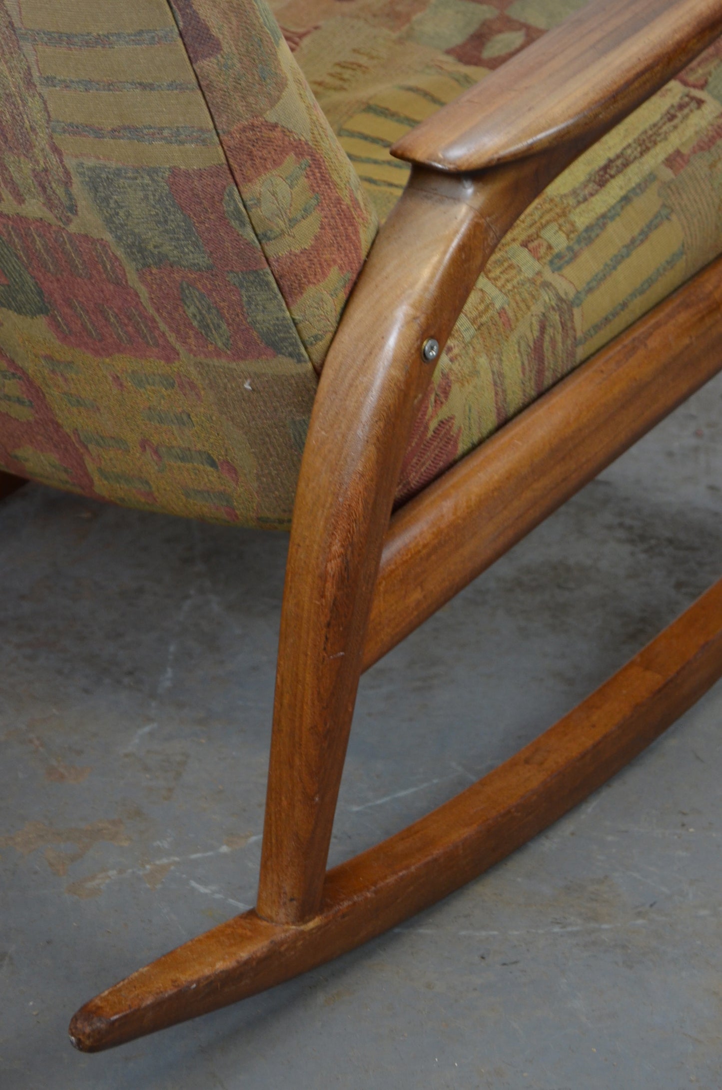 Mid Century Danish Rocking Chair