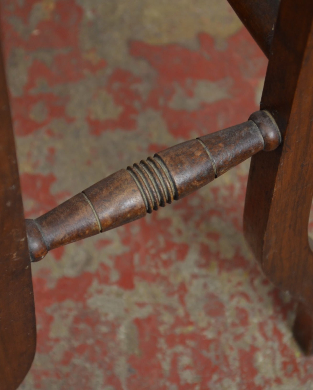 Antique Mahogany Towel Rail / Clothes Horse