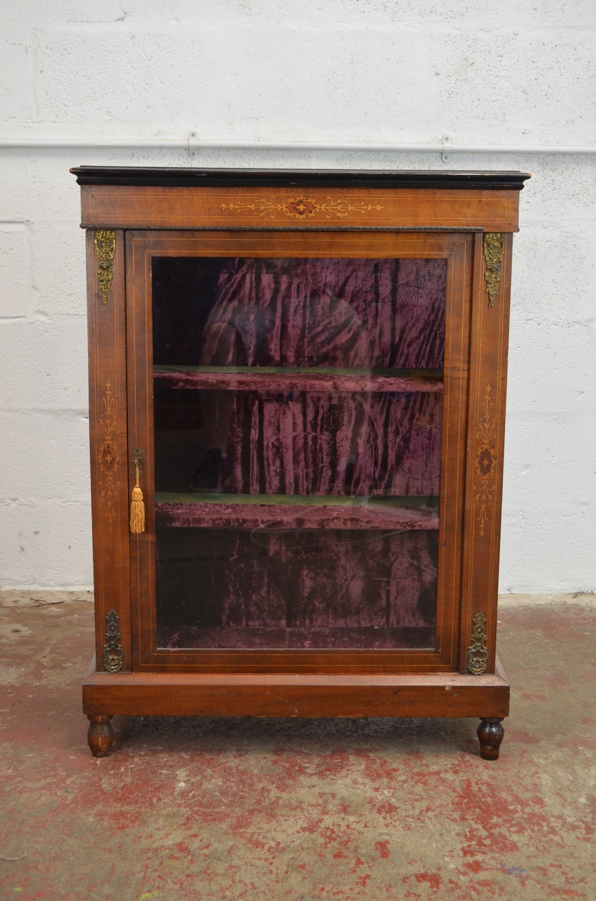 19th Century Pier Cabinet / Bookcase