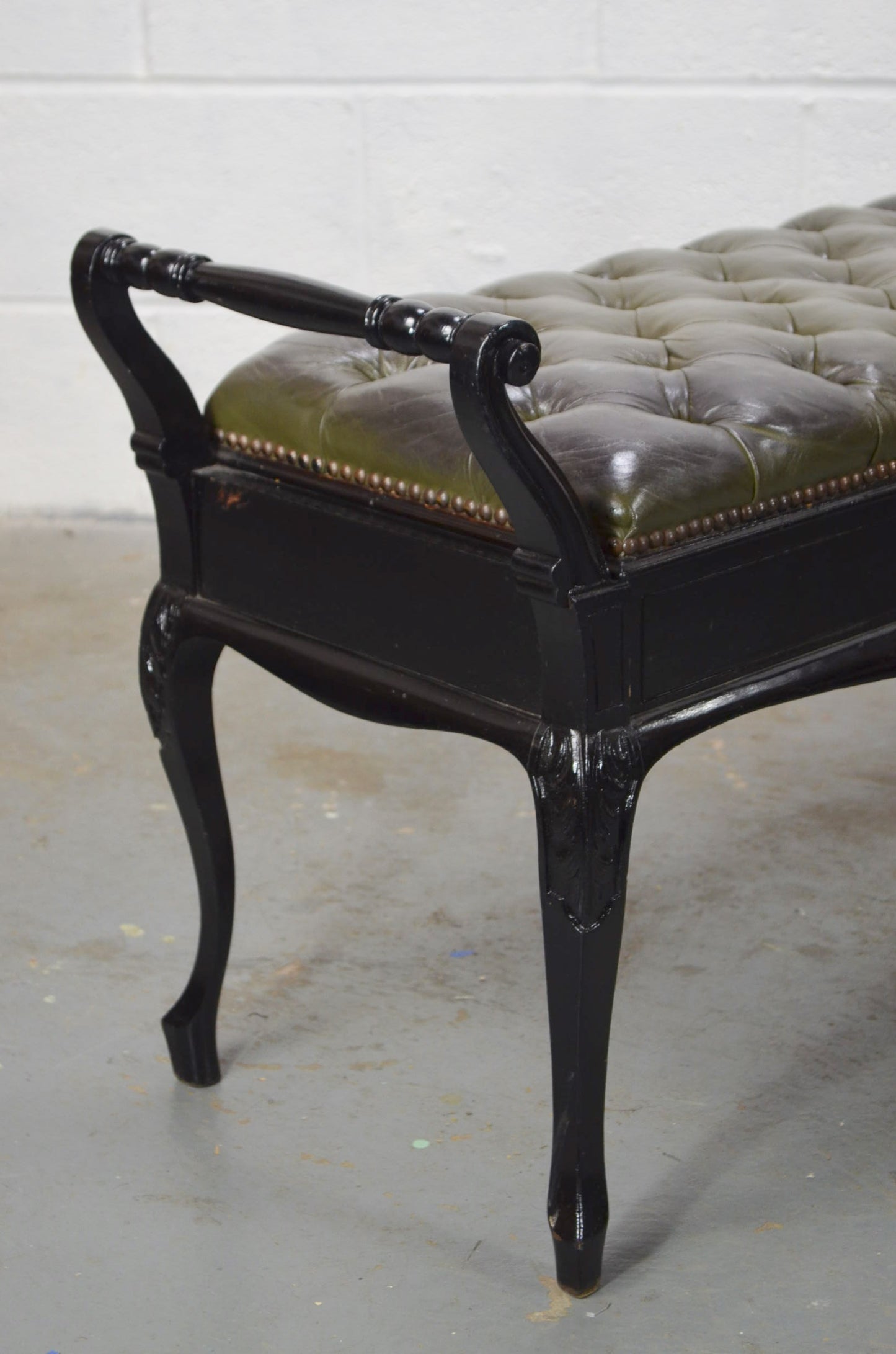 Jas Shoolbred & Co - Late 19th Century Victorian Stool/Bench