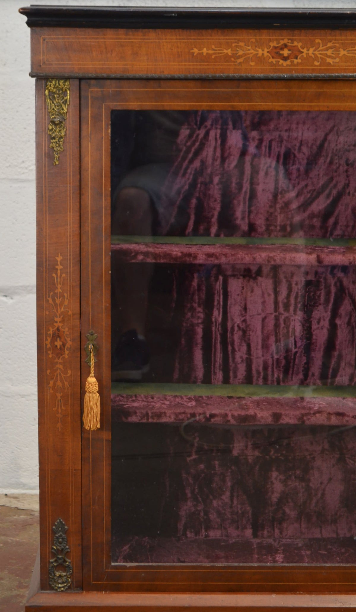 19th Century Pier Cabinet / Bookcase