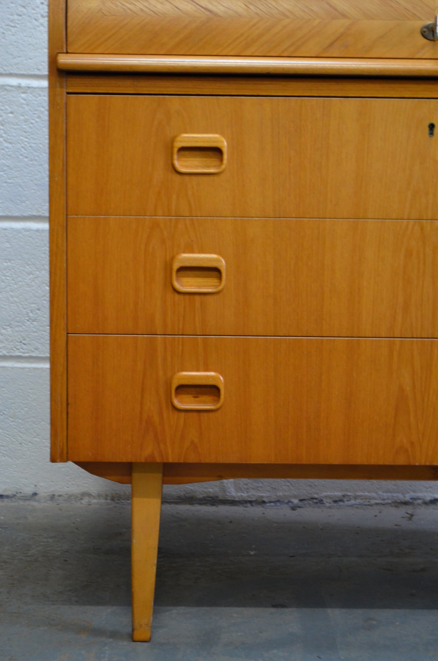 Reserved M.R Mid Century Swedish Cylinder Bureau
