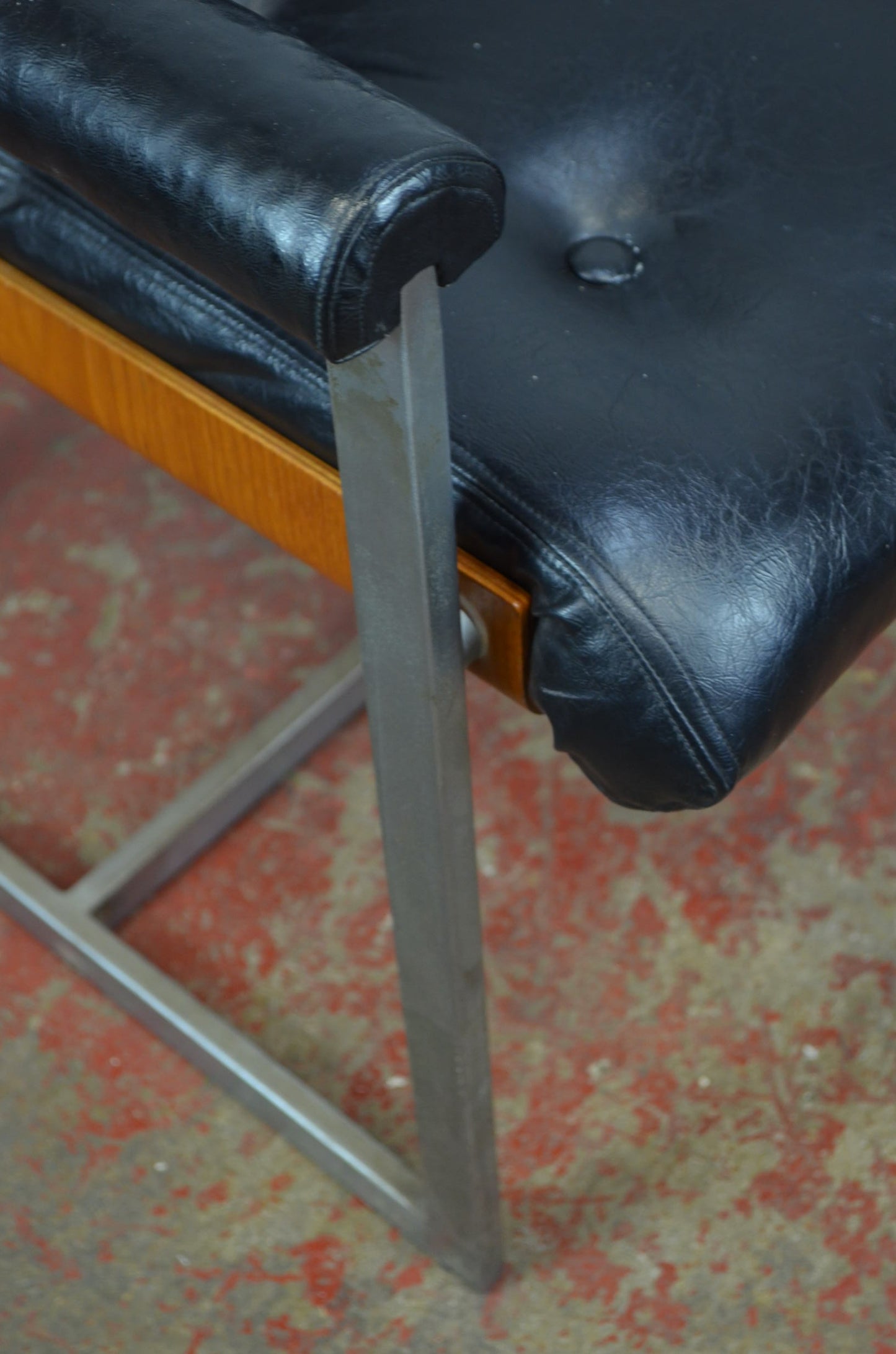 Vintage Mid Century Modern Arm Chair Attributed to William Plunket