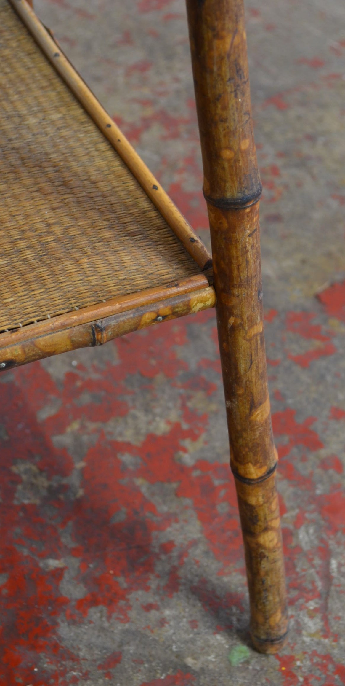 Antique Aesthetic Movement Bamboo Side Table